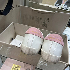 Golden Goose White and Pink