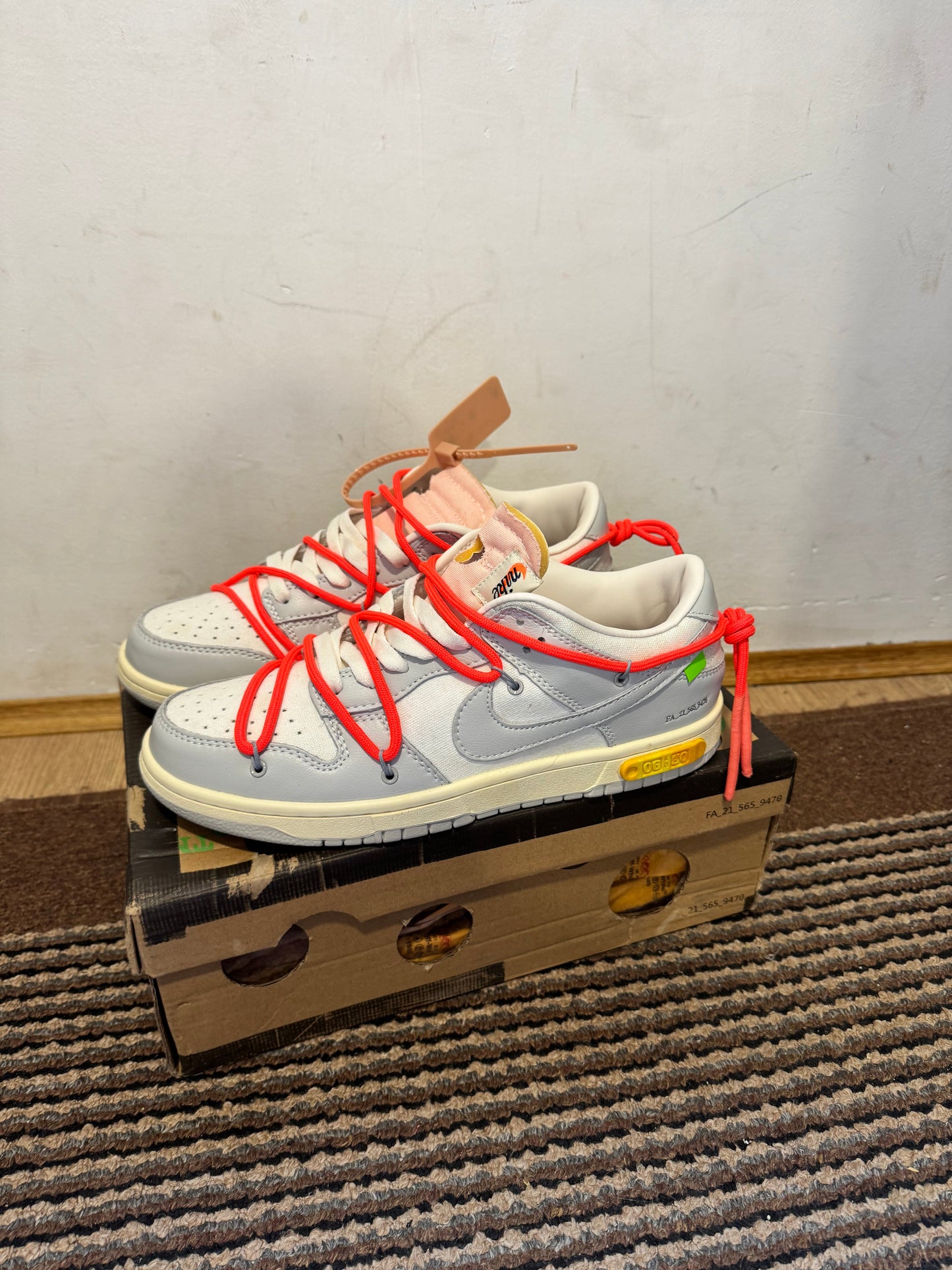 Off White dunk Lot 6 Broj 43(Odmah dostupno)