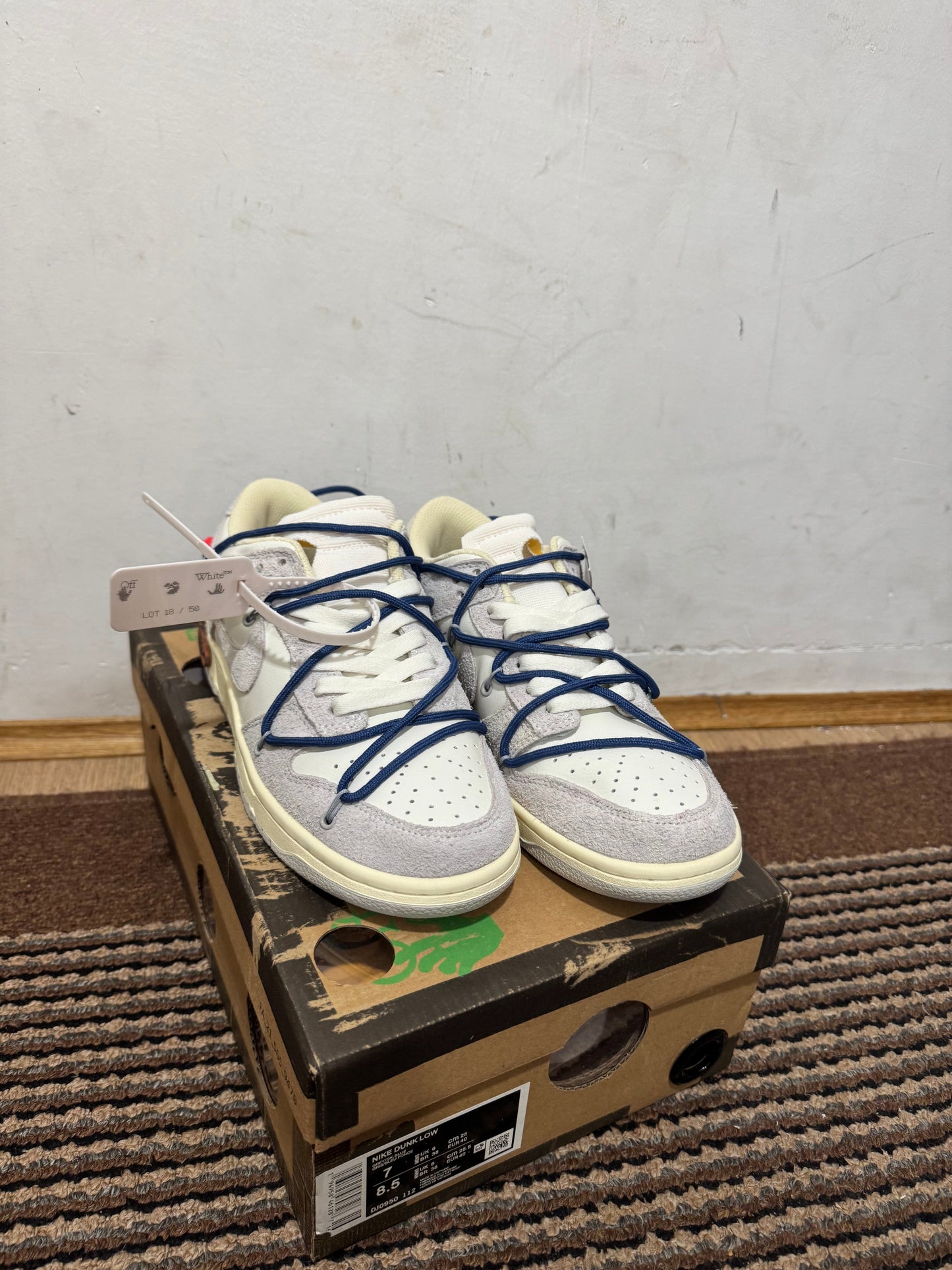 Off White dunk Lot 18 Broj 40(Odmah dostupno)