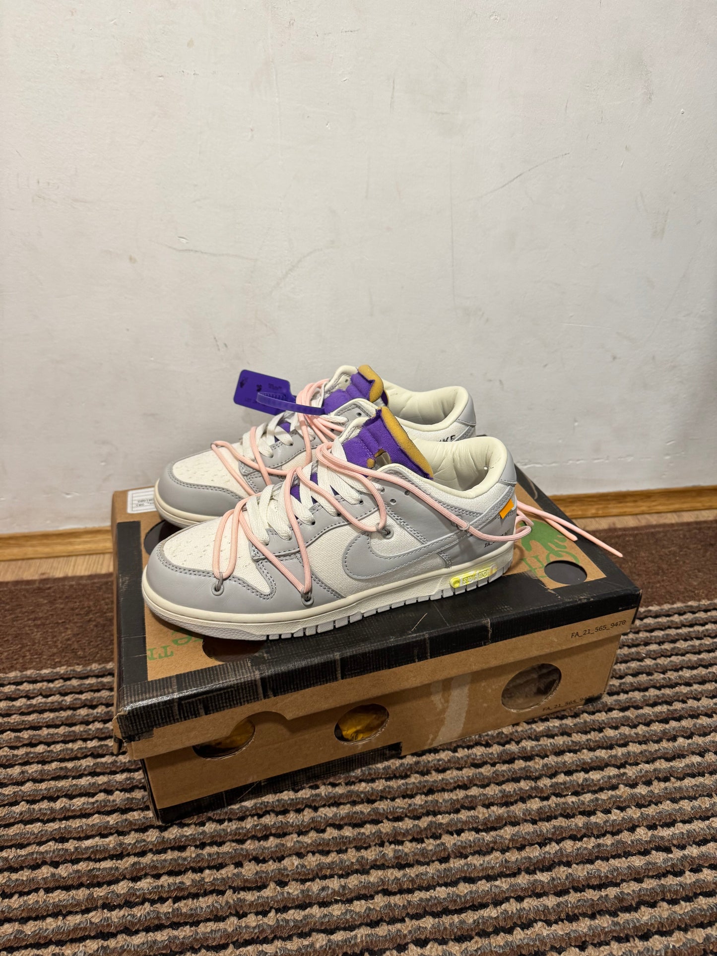 Off White dunk Lot 24 Broj 38(Odmah dostupno)