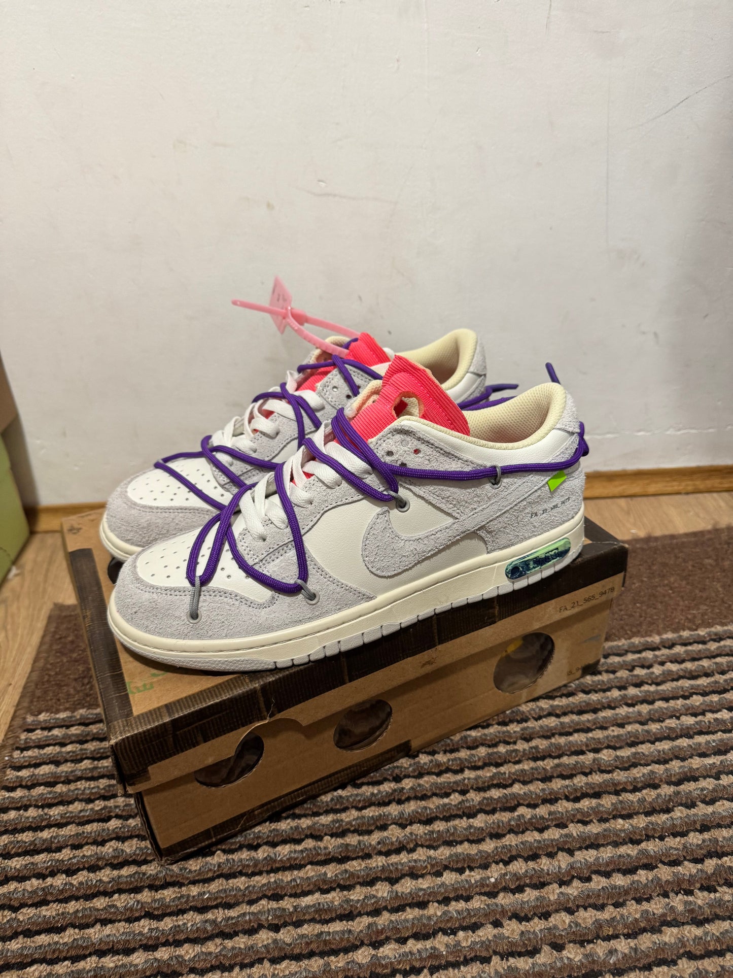 Off White dunk Lot 15 Broj 38(Odmah dostupno)