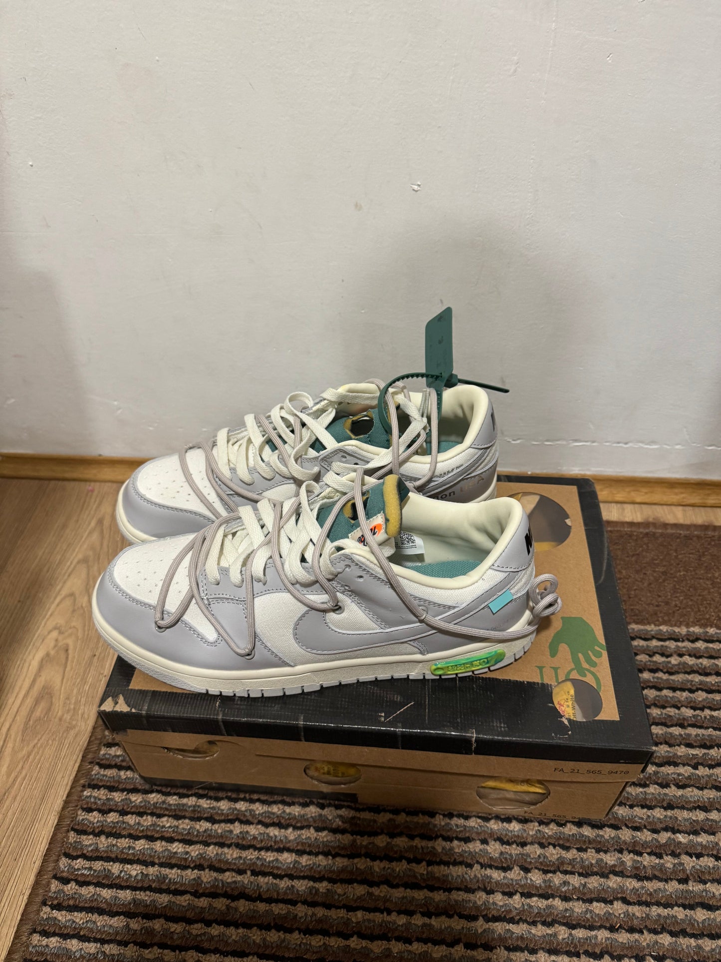 Off White dunk Lot 42 Broj 39(Odmah dostupno)