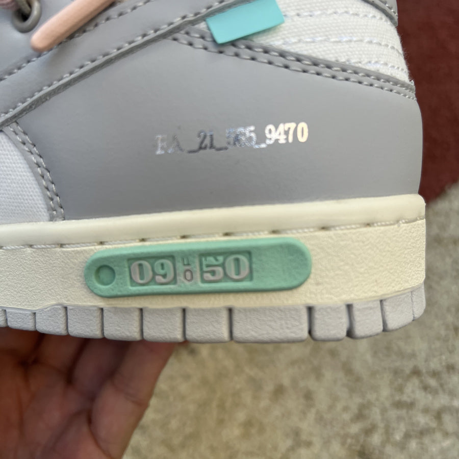 Off white dunk low lot 9