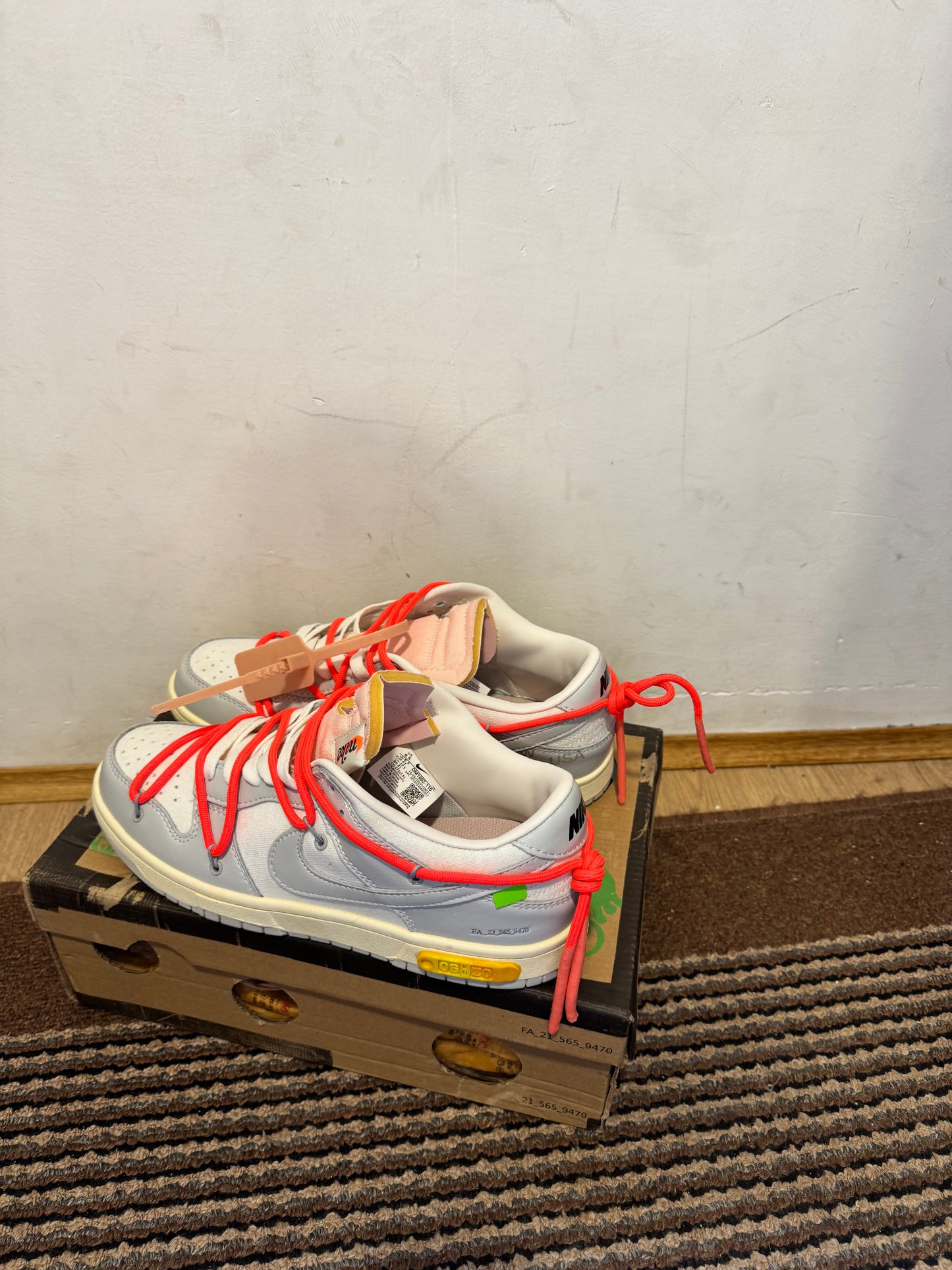 Off White dunk Lot 6 Broj 43(Odmah dostupno)