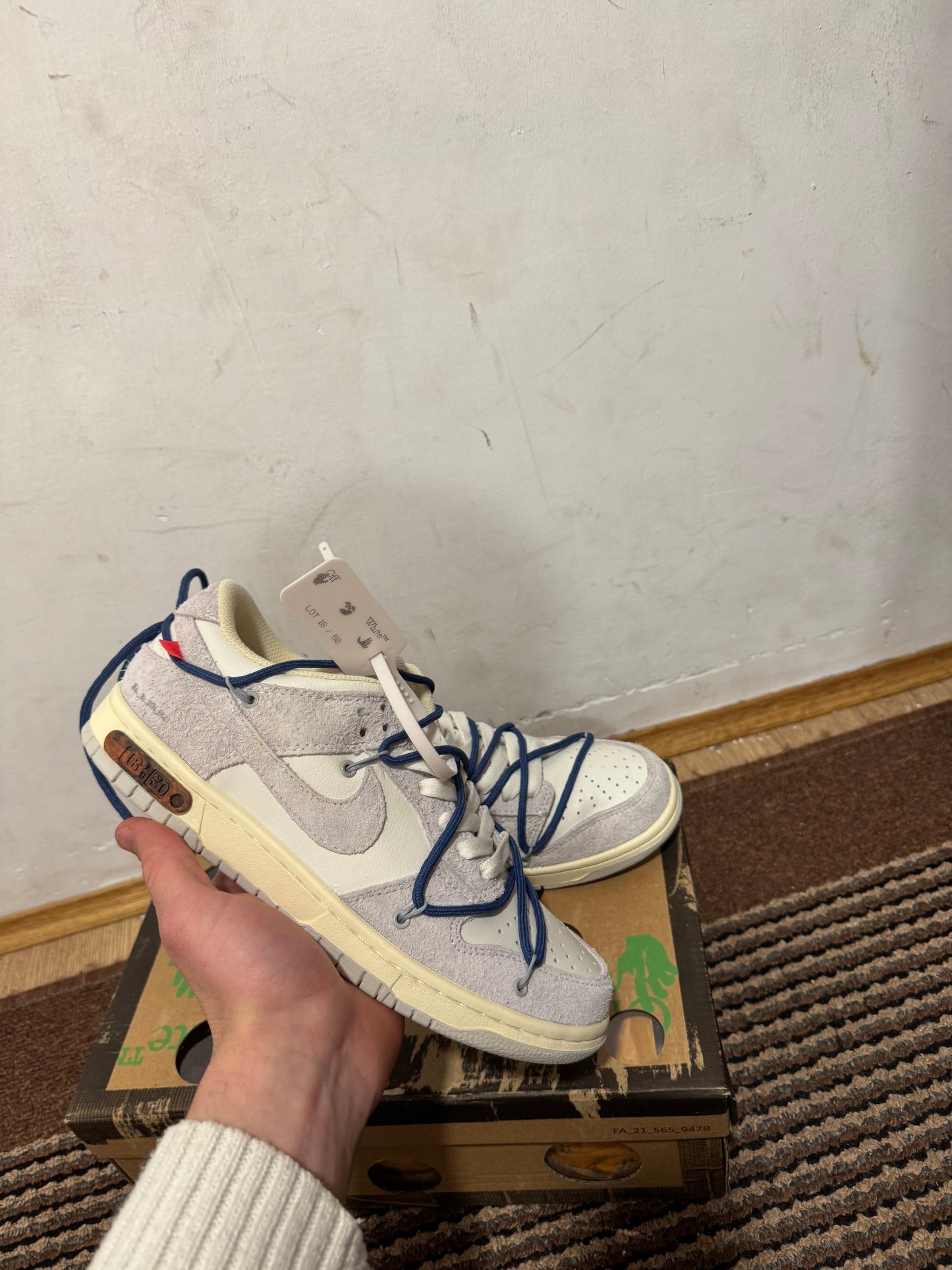 Off White dunk Lot 18 Broj 40(Odmah dostupno)