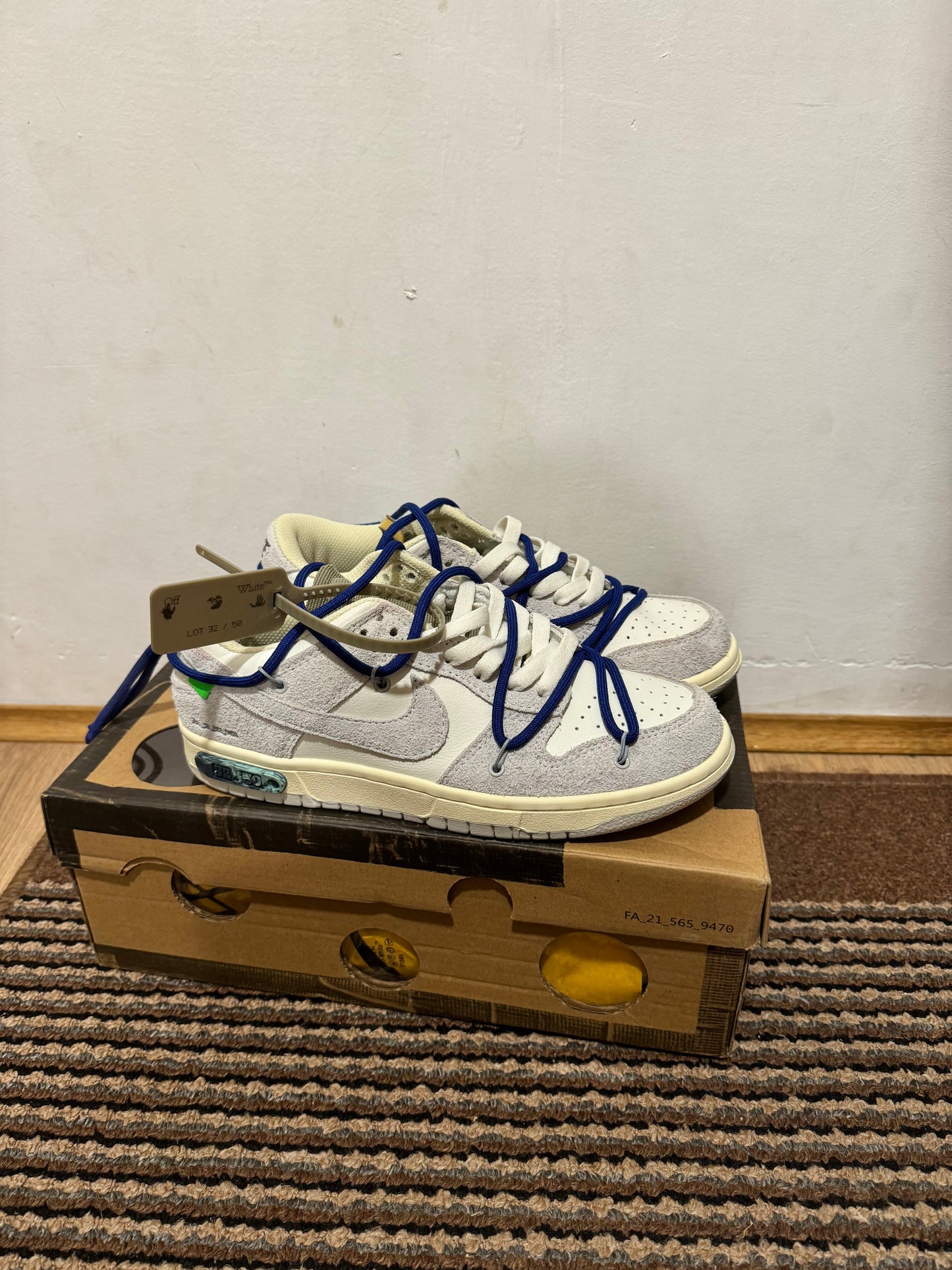 Off White dunk Lot 32 Broj 46(Odmah dostupno)
