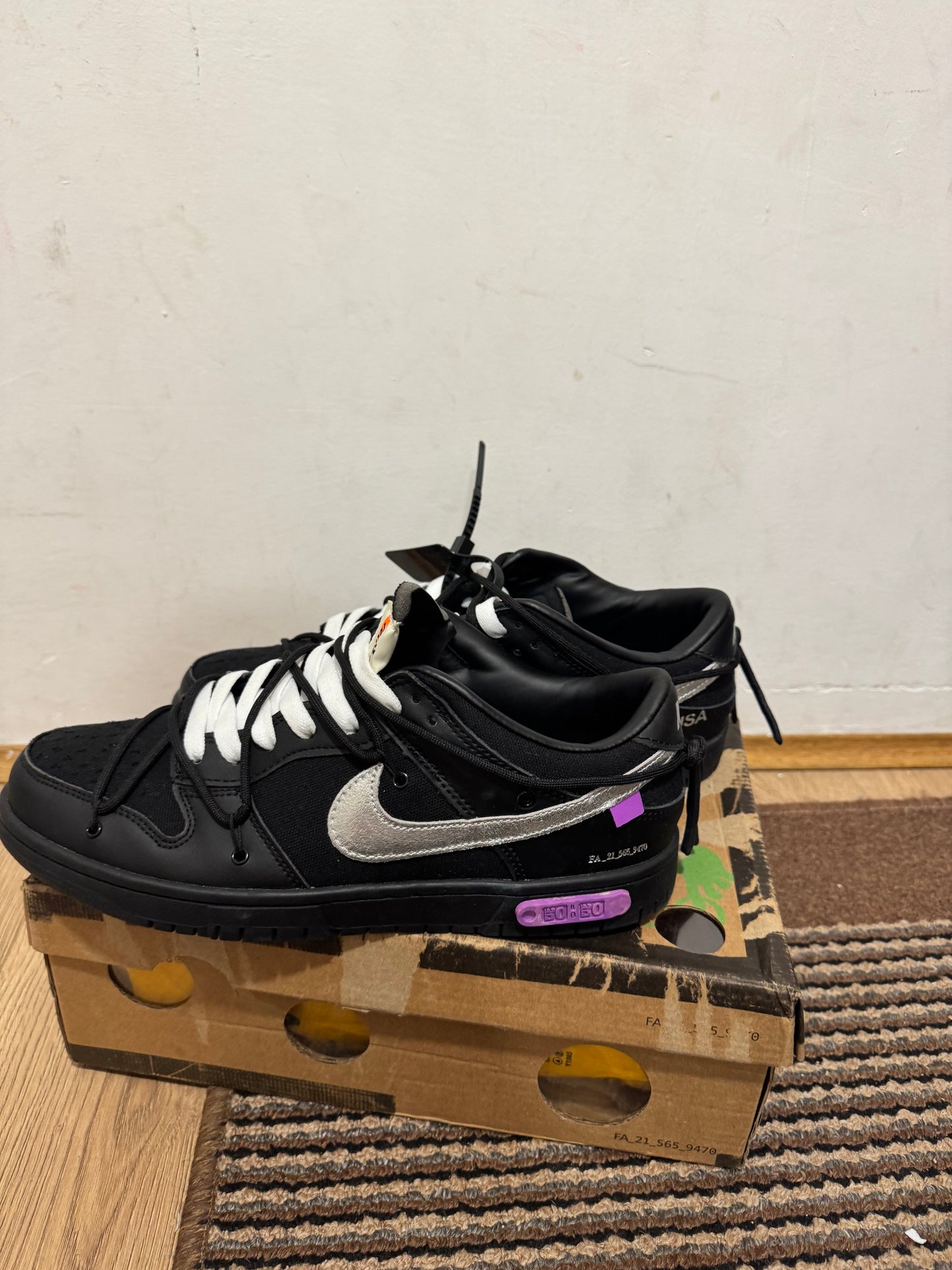 Off White dunk Lot 50 Broj 41,46(Odmah dostupno)