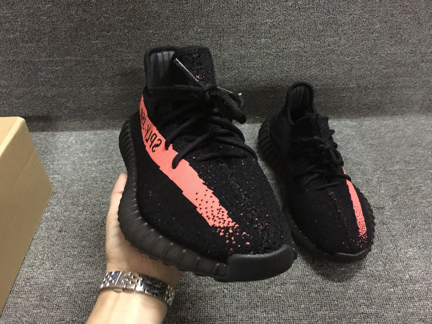 Yeezy 350 Core Black Red