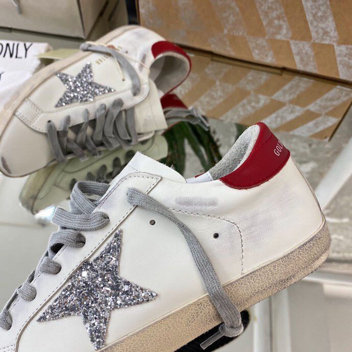 Golden Goose White Red