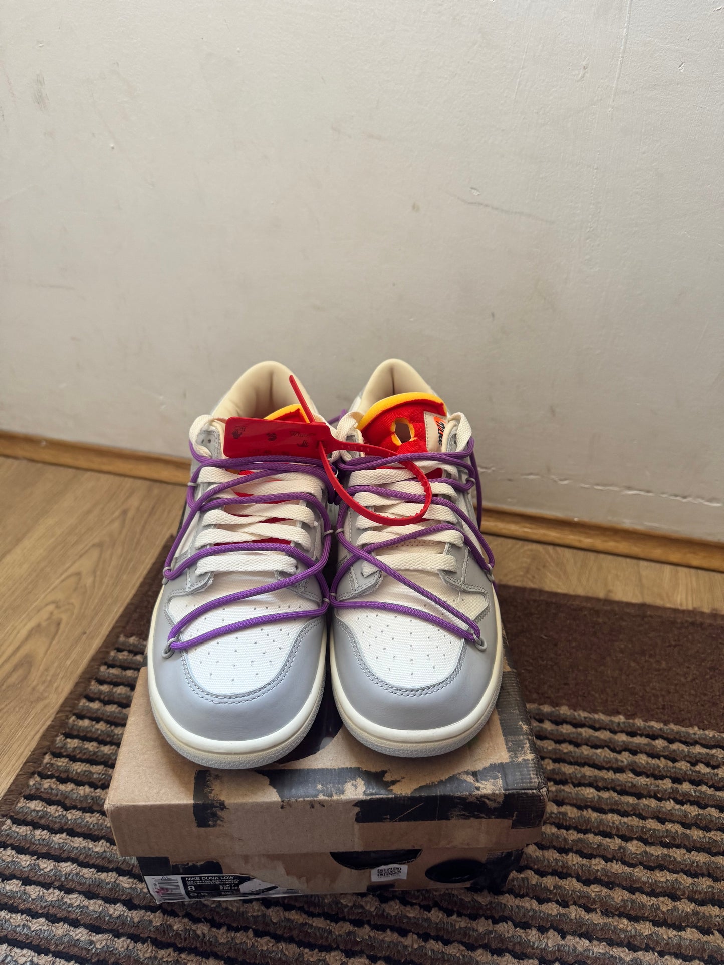 Off White dunk Lot 45 Broj 39(Odmah dostupno)