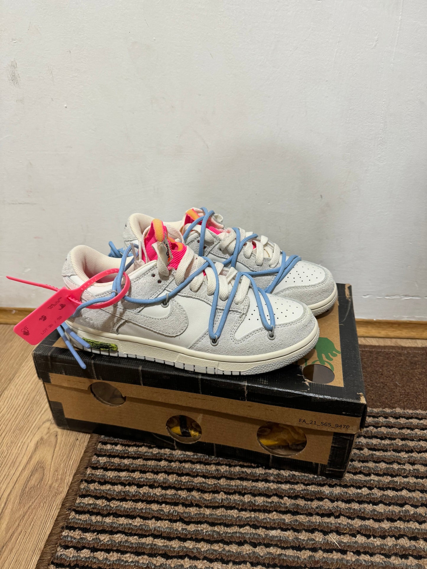 Off White dunk Lot 38 Broj 40,45(Odmah dostupno)