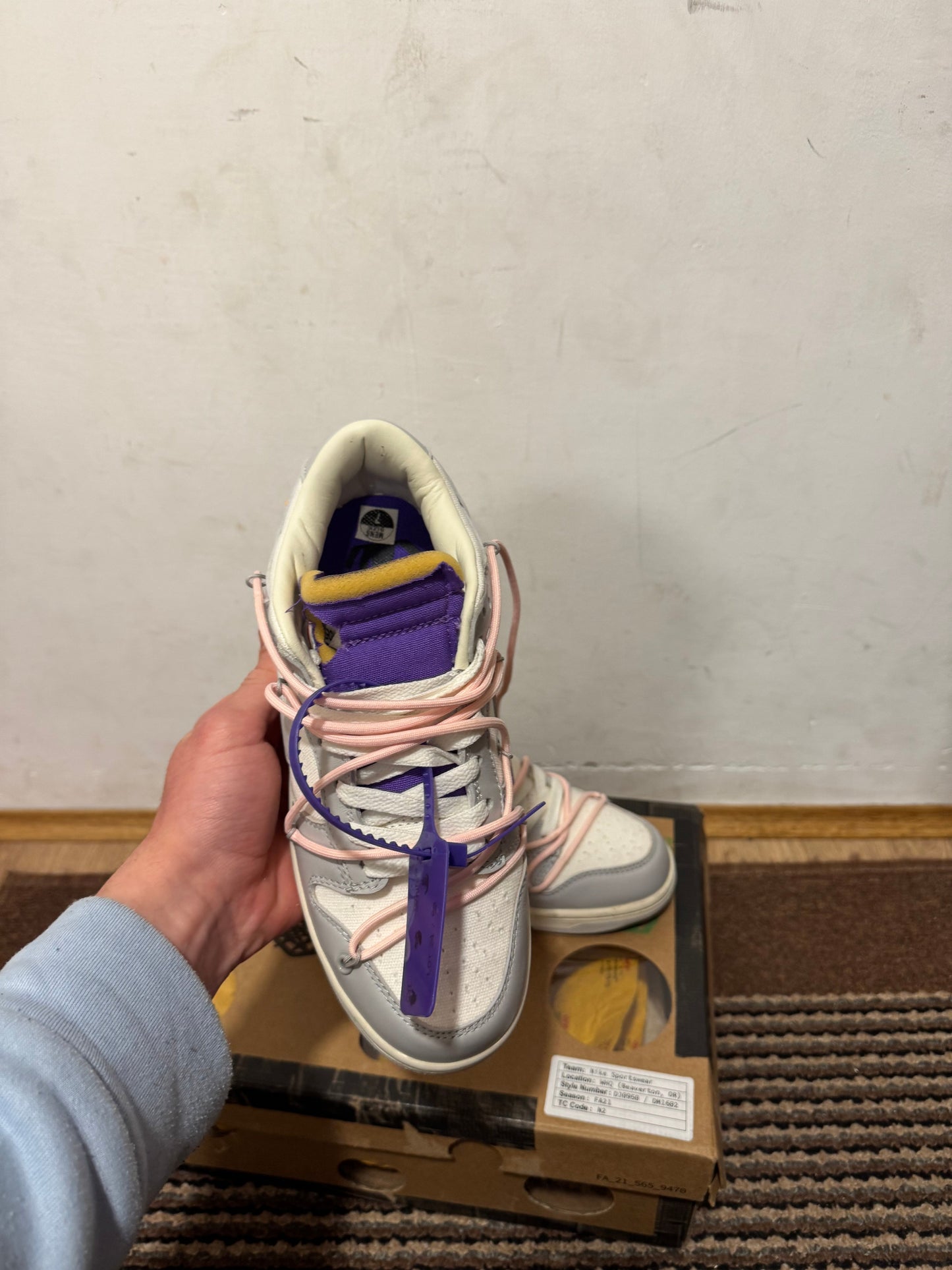 Off White dunk Lot 24 Broj 38(Odmah dostupno)