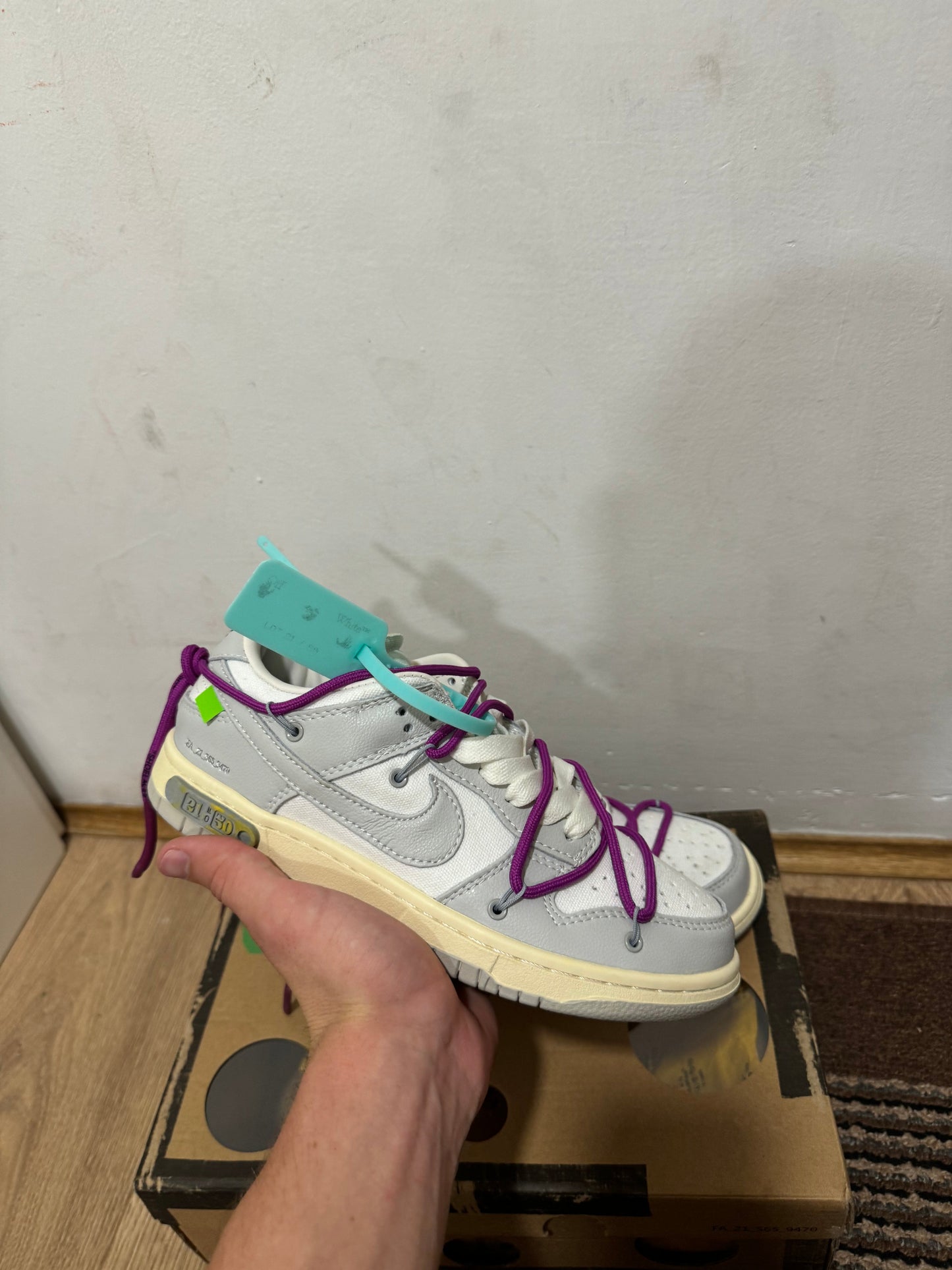 Off White dunk Lot 21 Broj 38(Odmah dostupno)