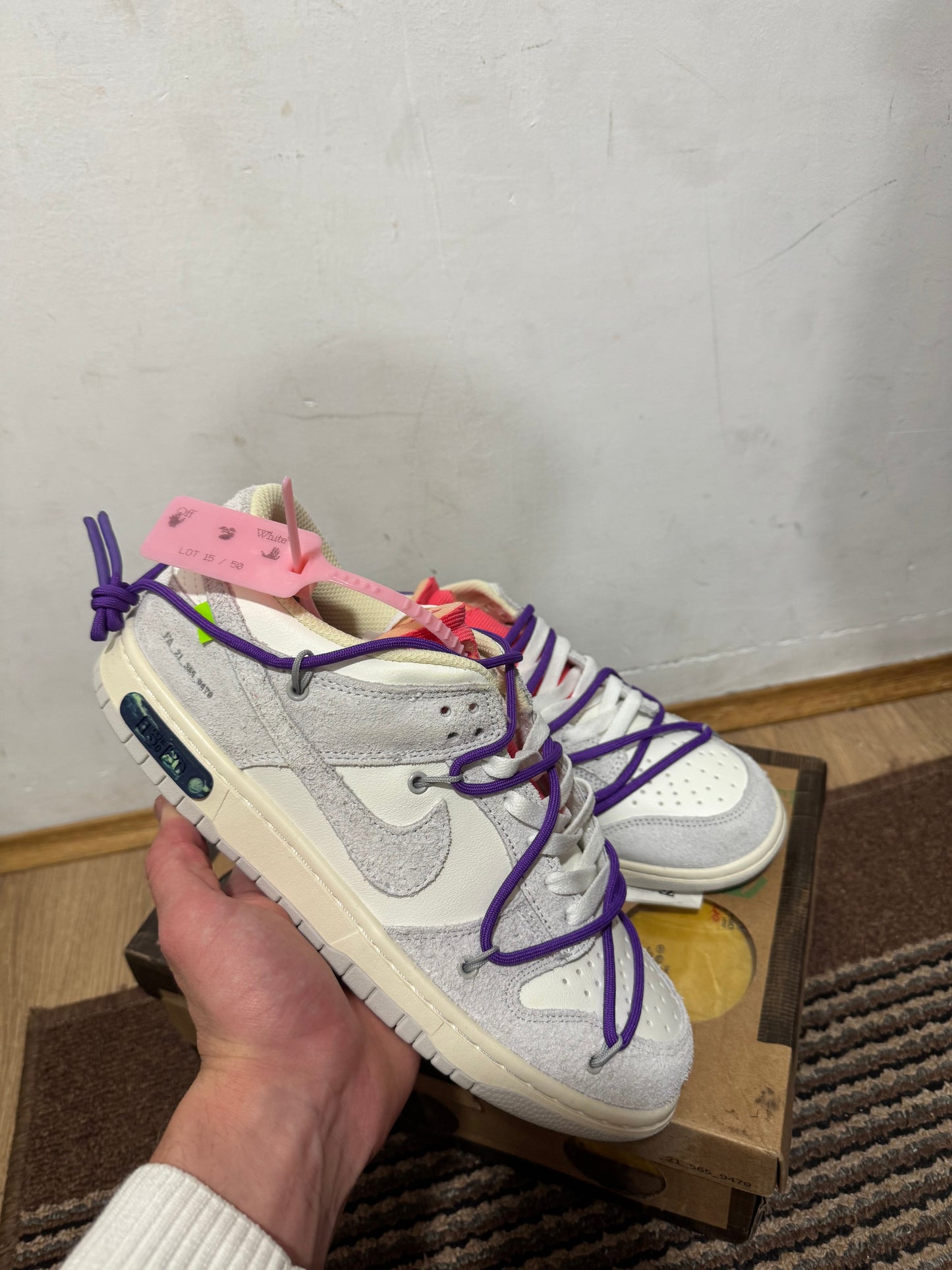 Off White dunk Lot 15 Broj 38(Odmah dostupno)