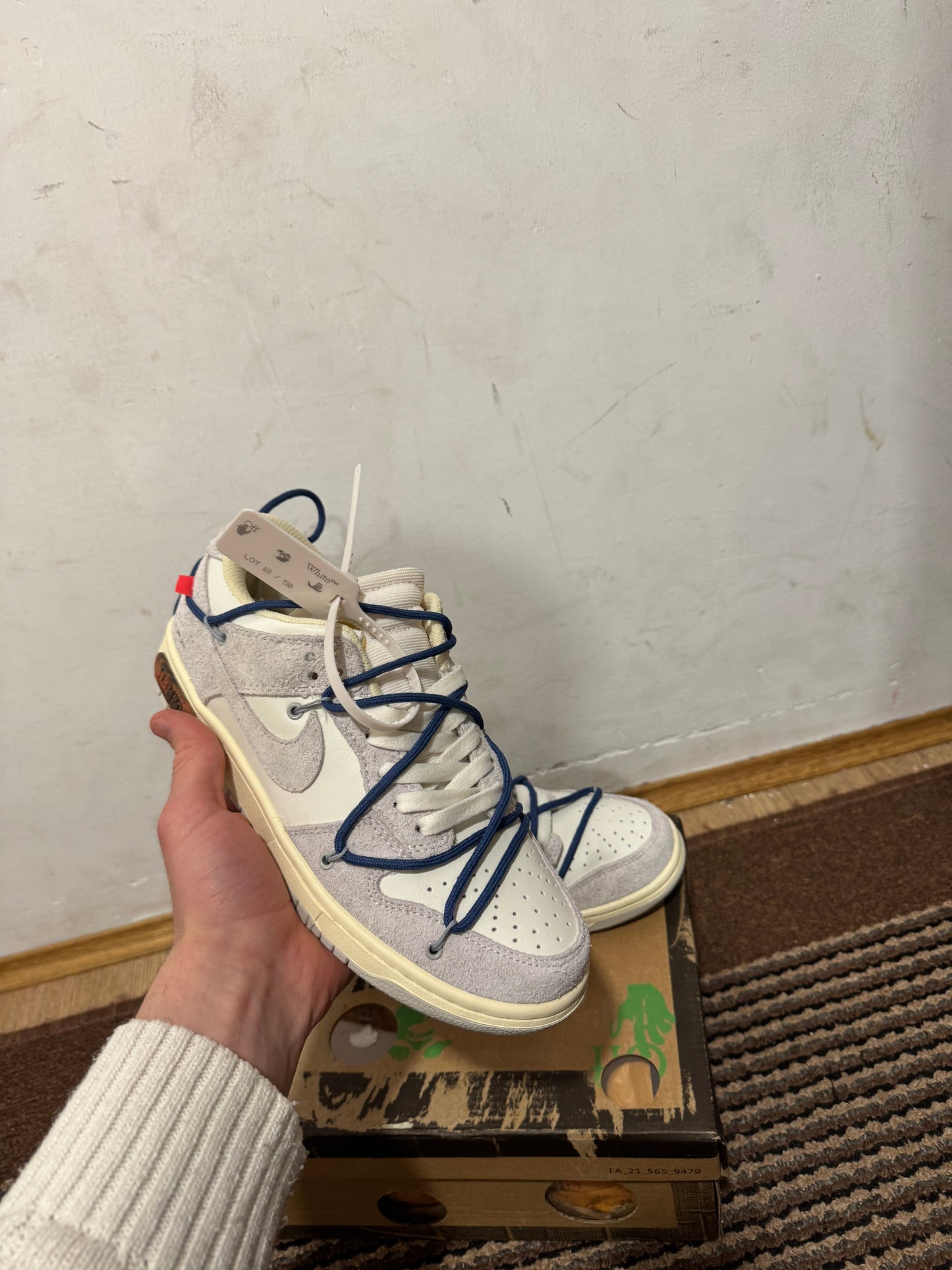 Off White dunk Lot 18 Broj 40(Odmah dostupno)