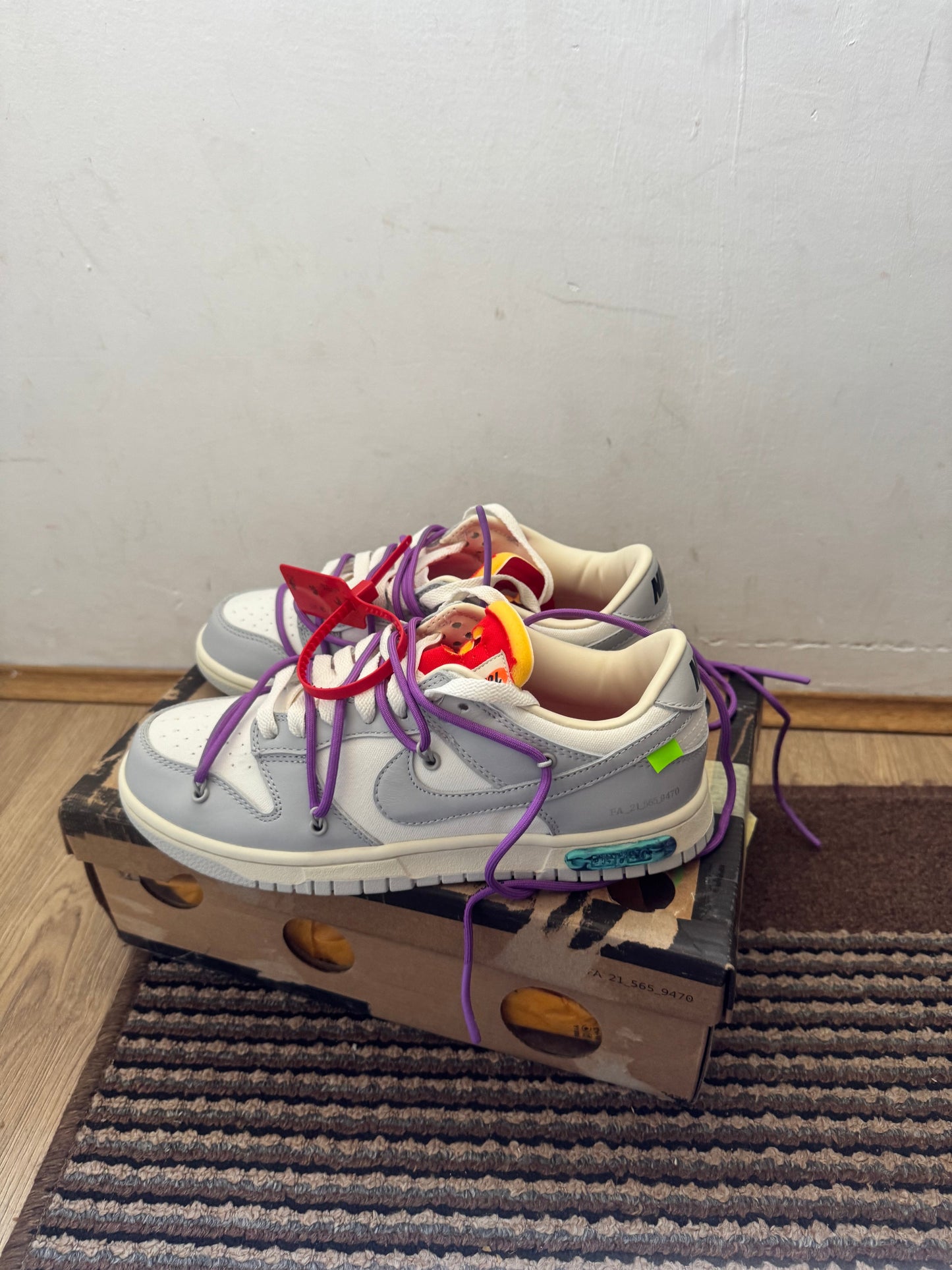 Off White dunk Lot 45 Broj 39(Odmah dostupno)