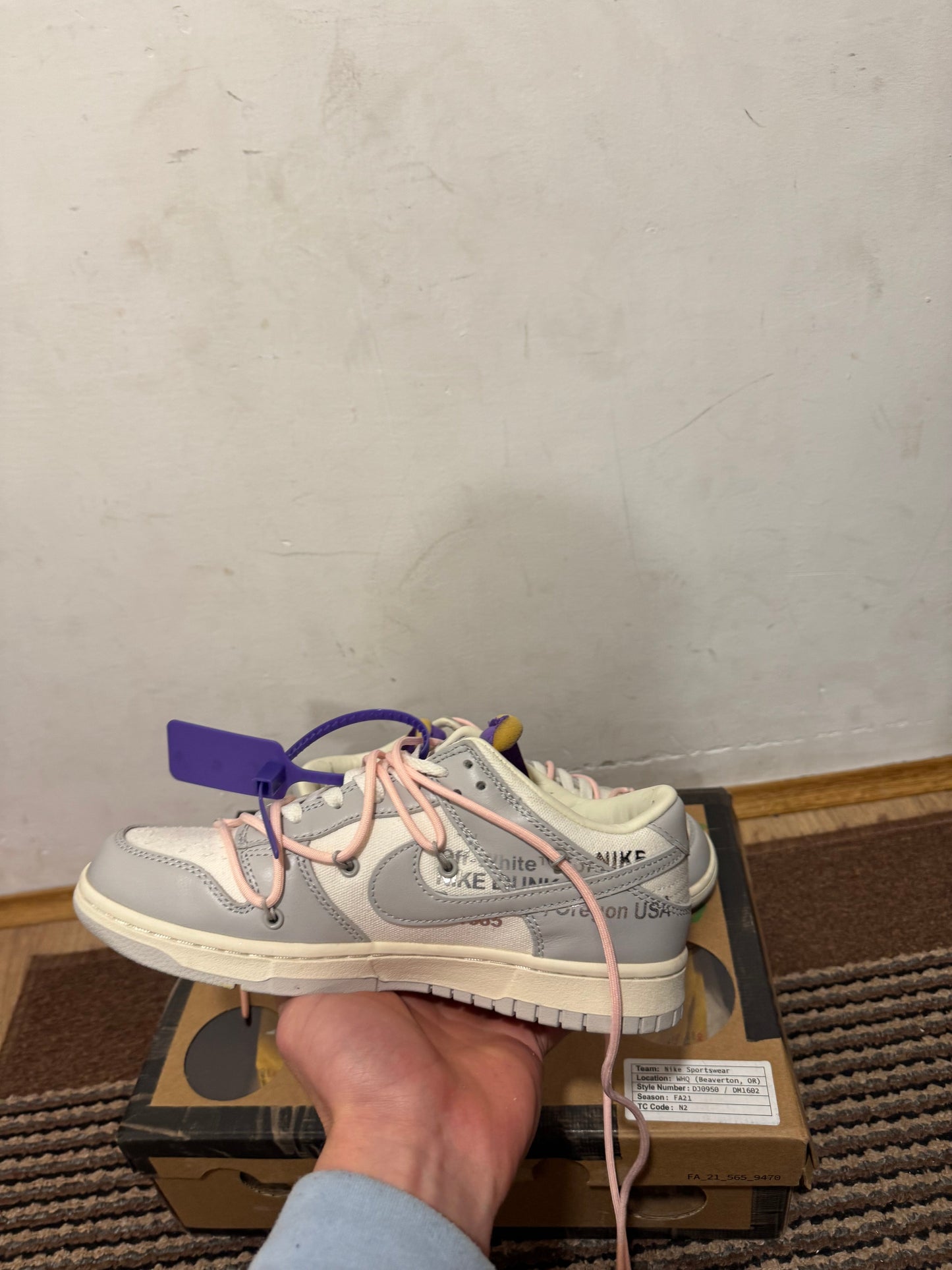 Off White dunk Lot 24 Broj 38(Odmah dostupno)