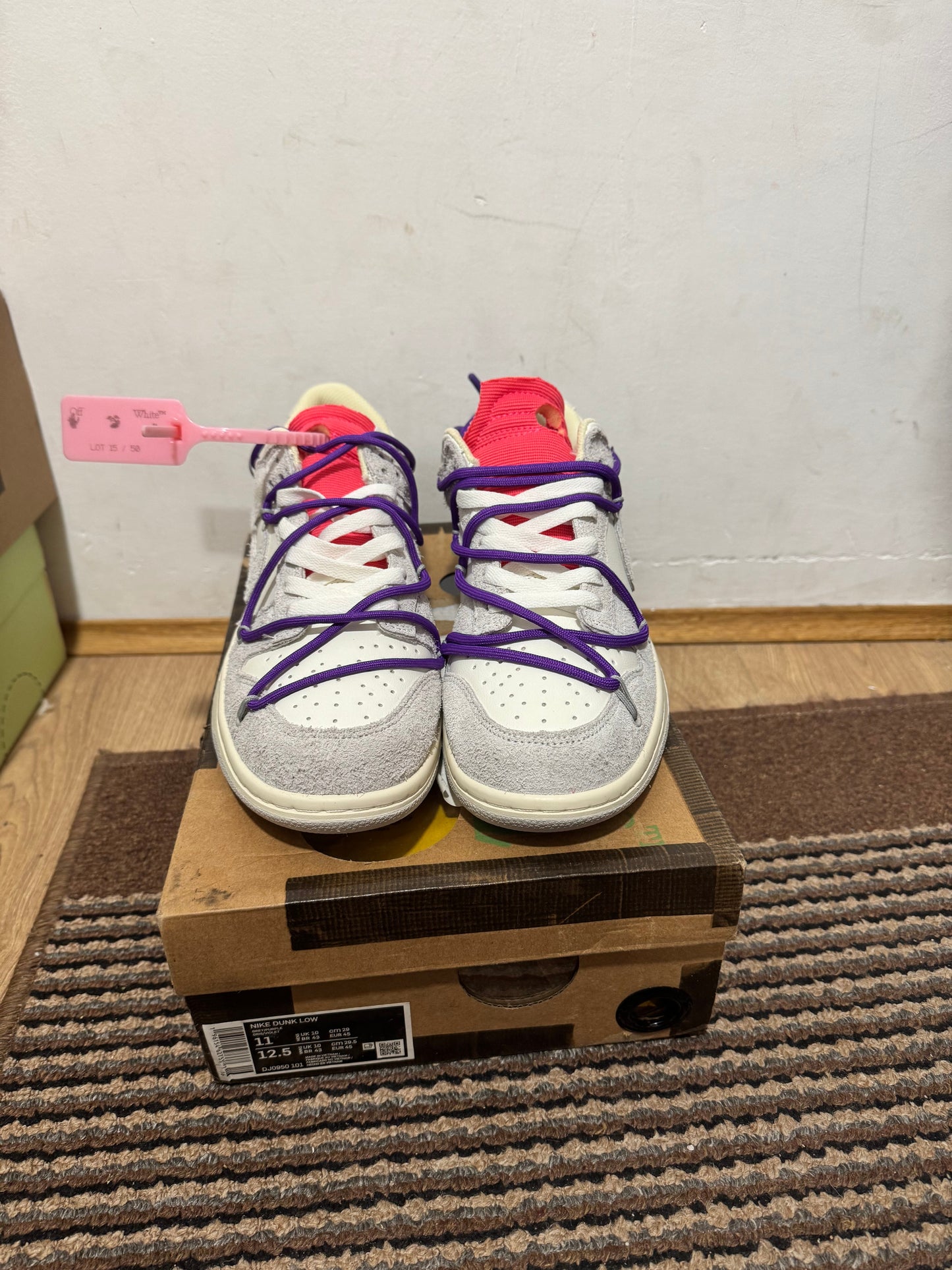 Off White dunk Lot 15 Broj 38(Odmah dostupno)