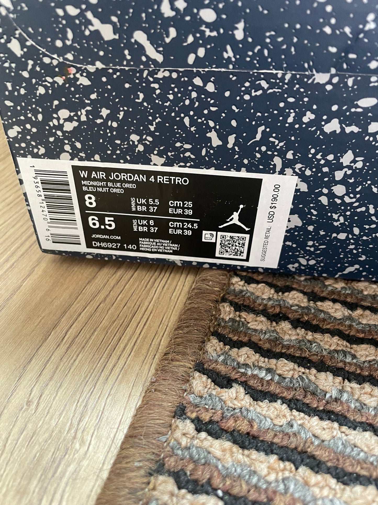 Jordan 4 Midnight Navy Broj 46(Odmah dostupno)