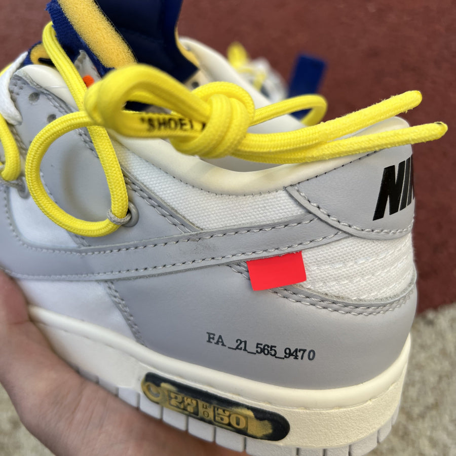 Off white dunk low lot 27