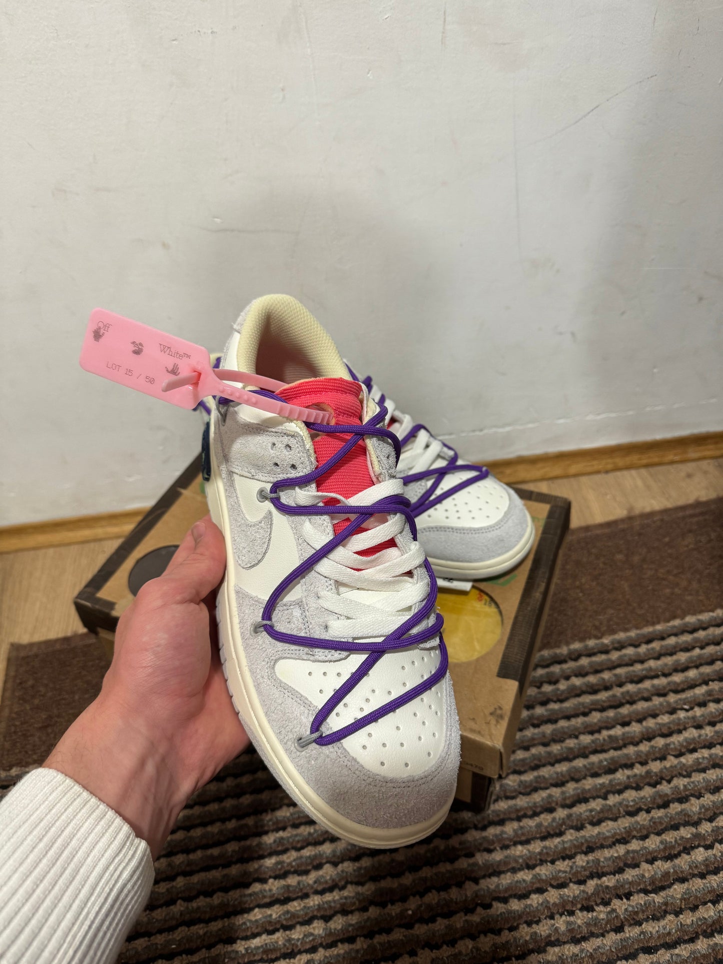 Off White dunk Lot 15 Broj 38(Odmah dostupno)