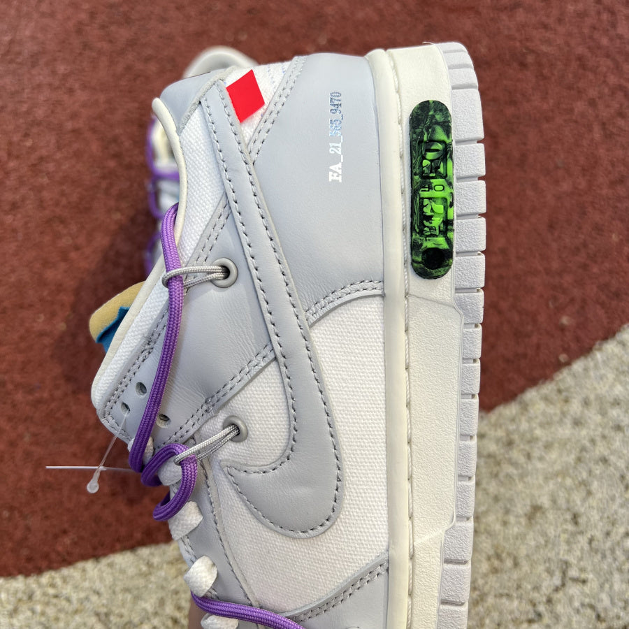 Off white dunk low lot 47