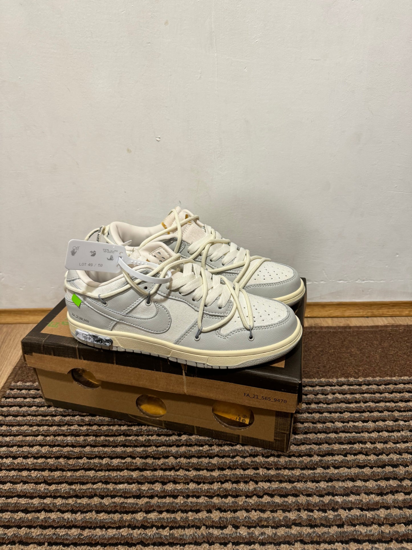 Off White dunk Lot 49 Broj 39(Odmah dostupno)