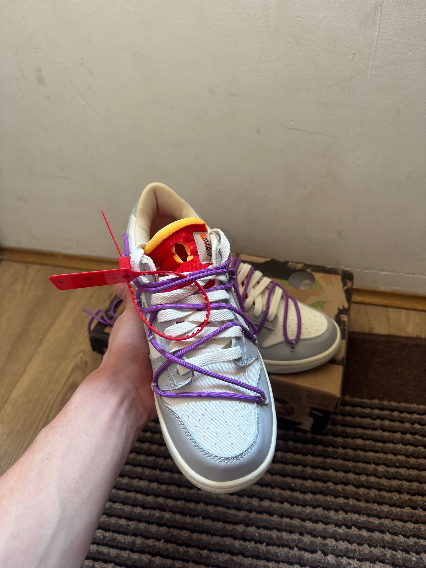 Off White dunk Lot 45 Broj 39(Odmah dostupno)