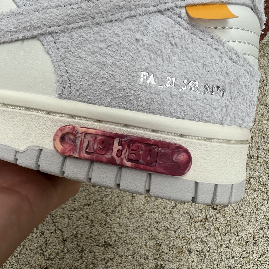 Off white dunk low lot 19