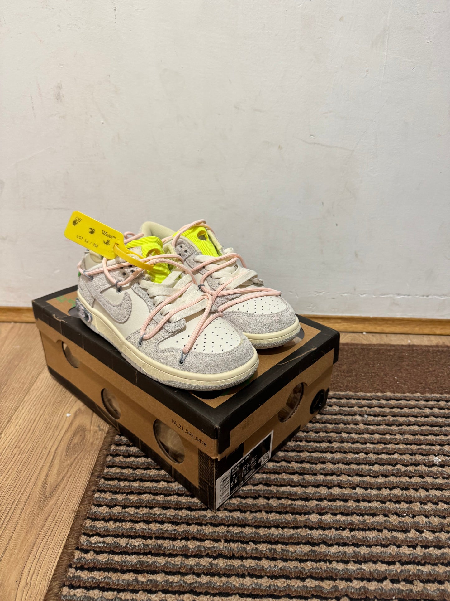 Off White dunk Lot 12 Broj 38(Odmah dostupno)