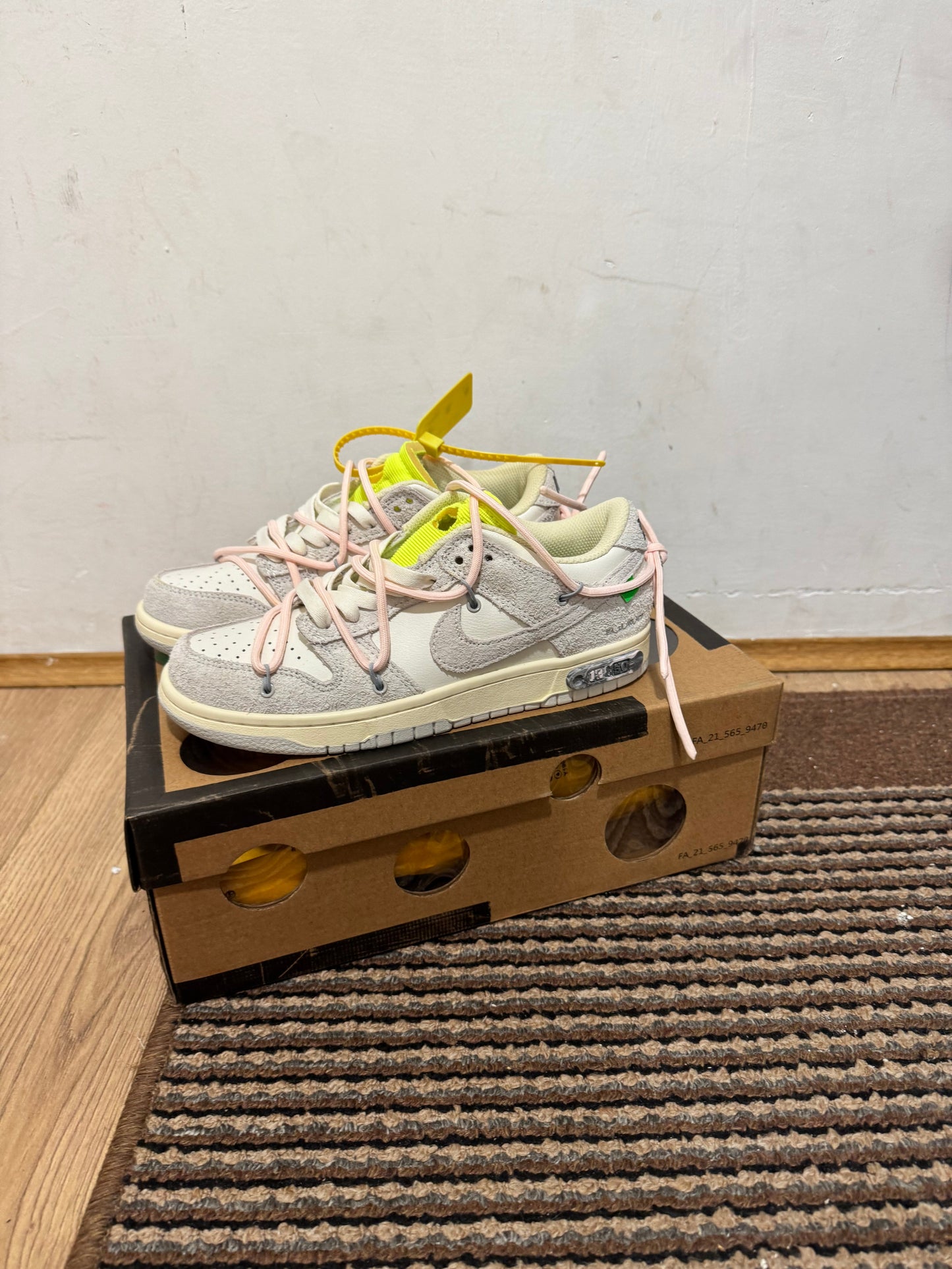 Off White dunk Lot 12 Broj 38(Odmah dostupno)