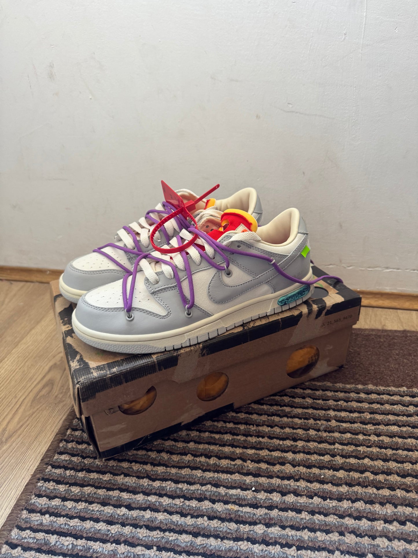 Off White dunk Lot 45 Broj 39(Odmah dostupno)