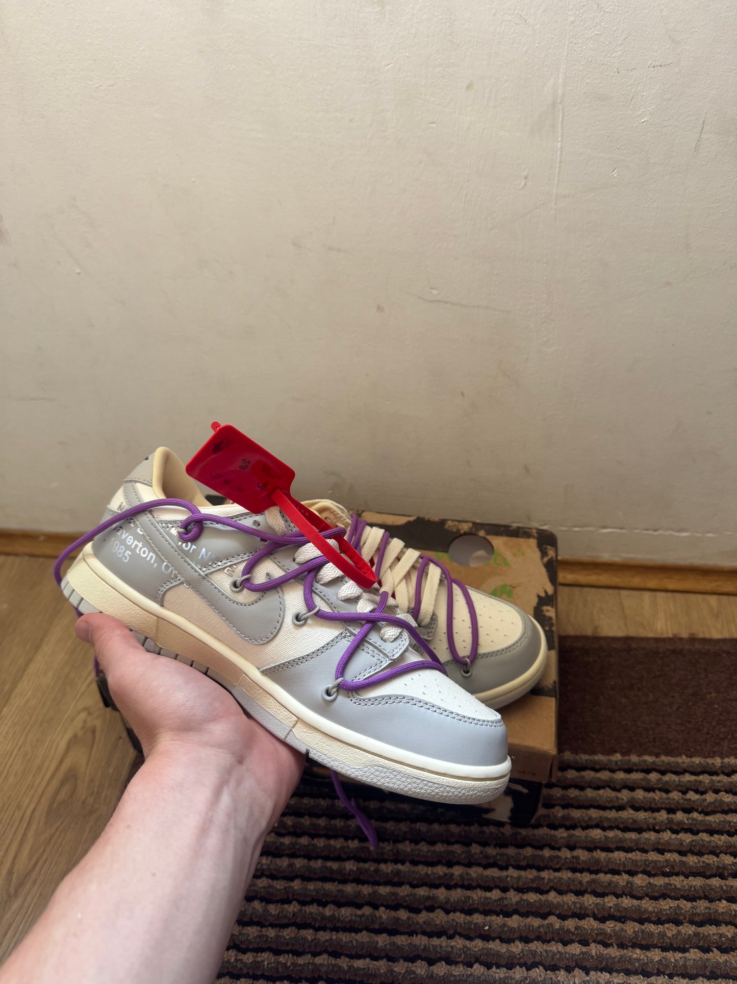 Off White dunk Lot 45 Broj 39(Odmah dostupno)