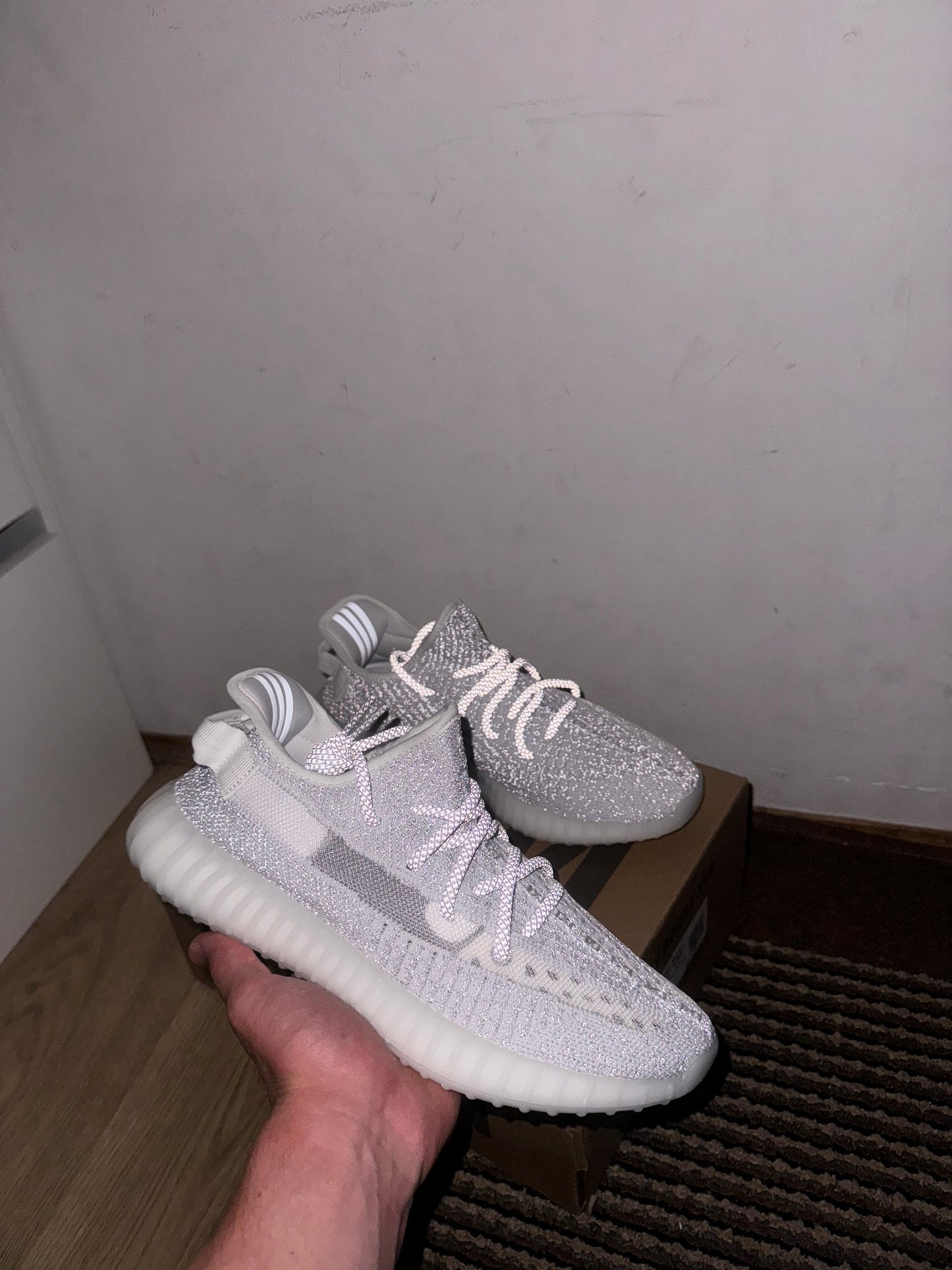 Yeezy 350 Static Reflective Broj 45(Odmah dostupno)