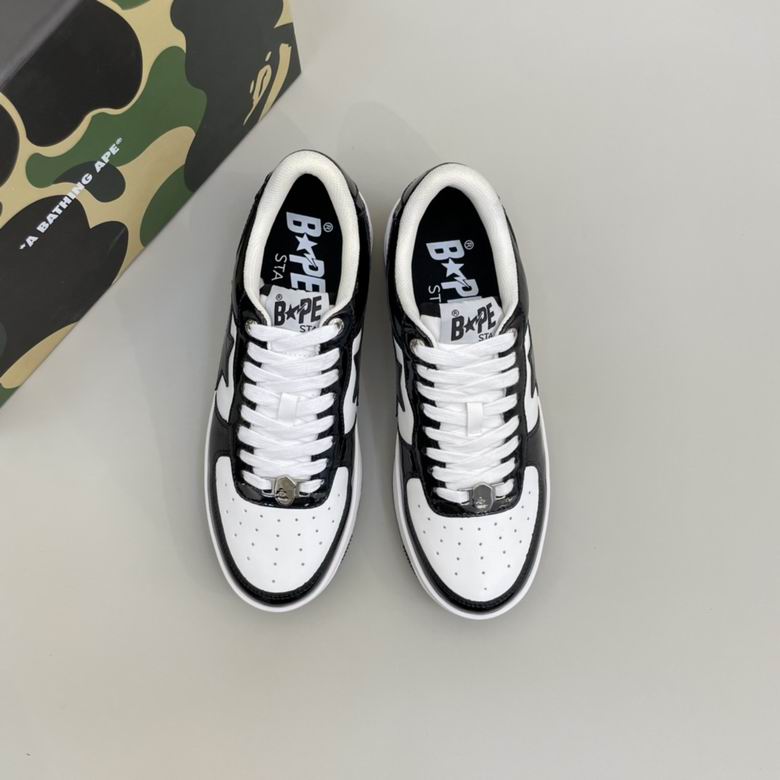 Ape Bape Sta White Black