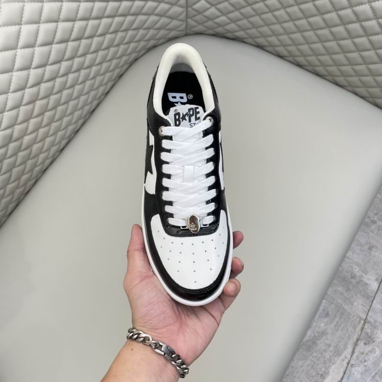 Ape Bape Sta White Black