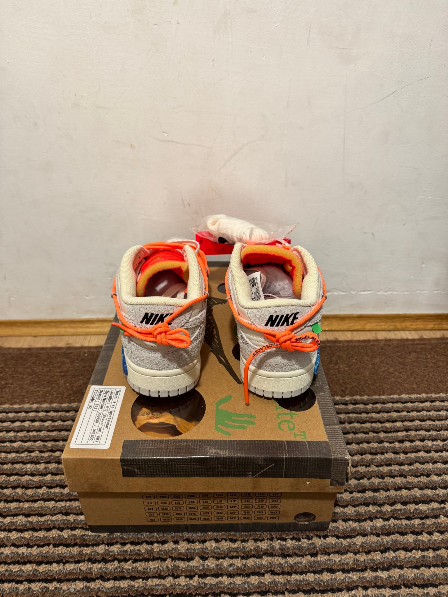 Off White dunk Broj 37.5 Lot 31(Odmah dostupno)