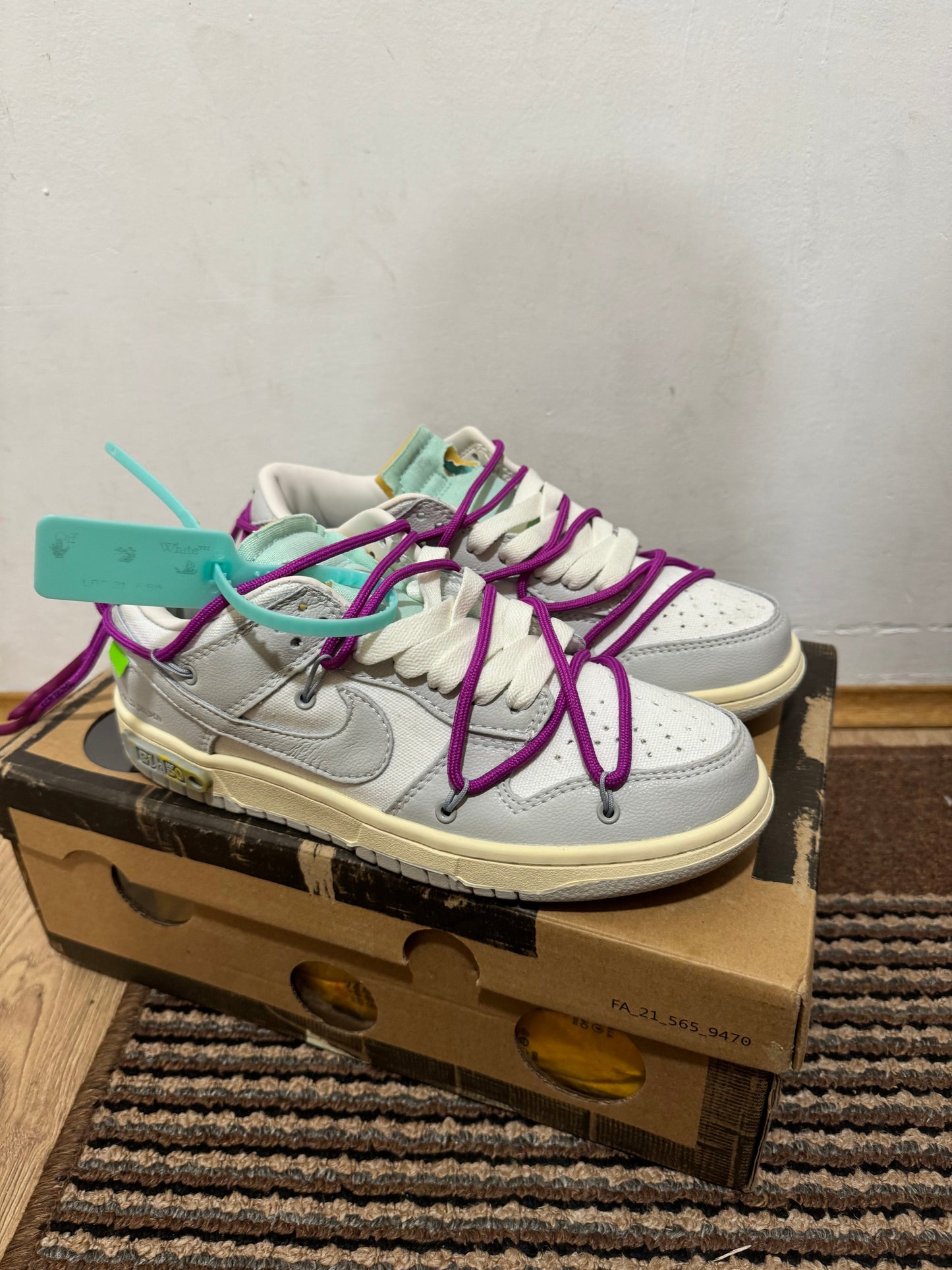Off White dunk Lot 21 Broj 38(Odmah dostupno)