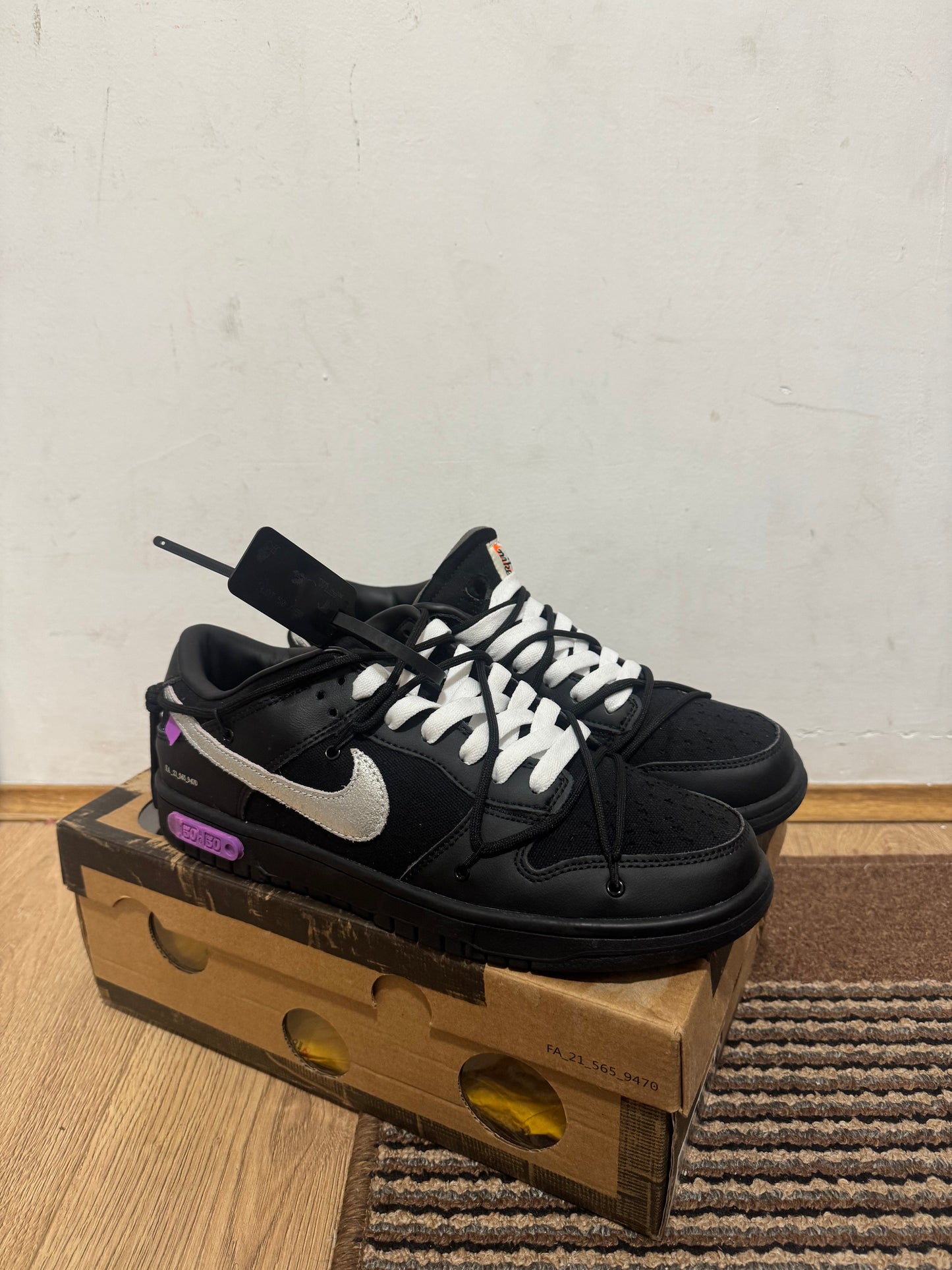 Off White dunk Lot 50 Broj 41,46(Odmah dostupno)