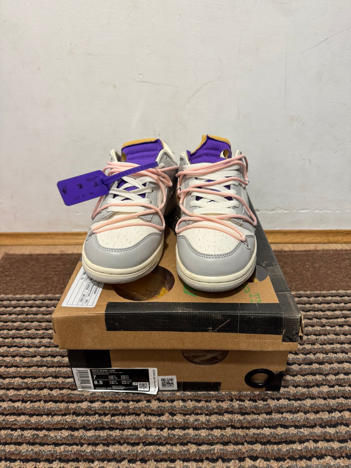 Off White dunk Lot 24 Broj 38(Odmah dostupno)