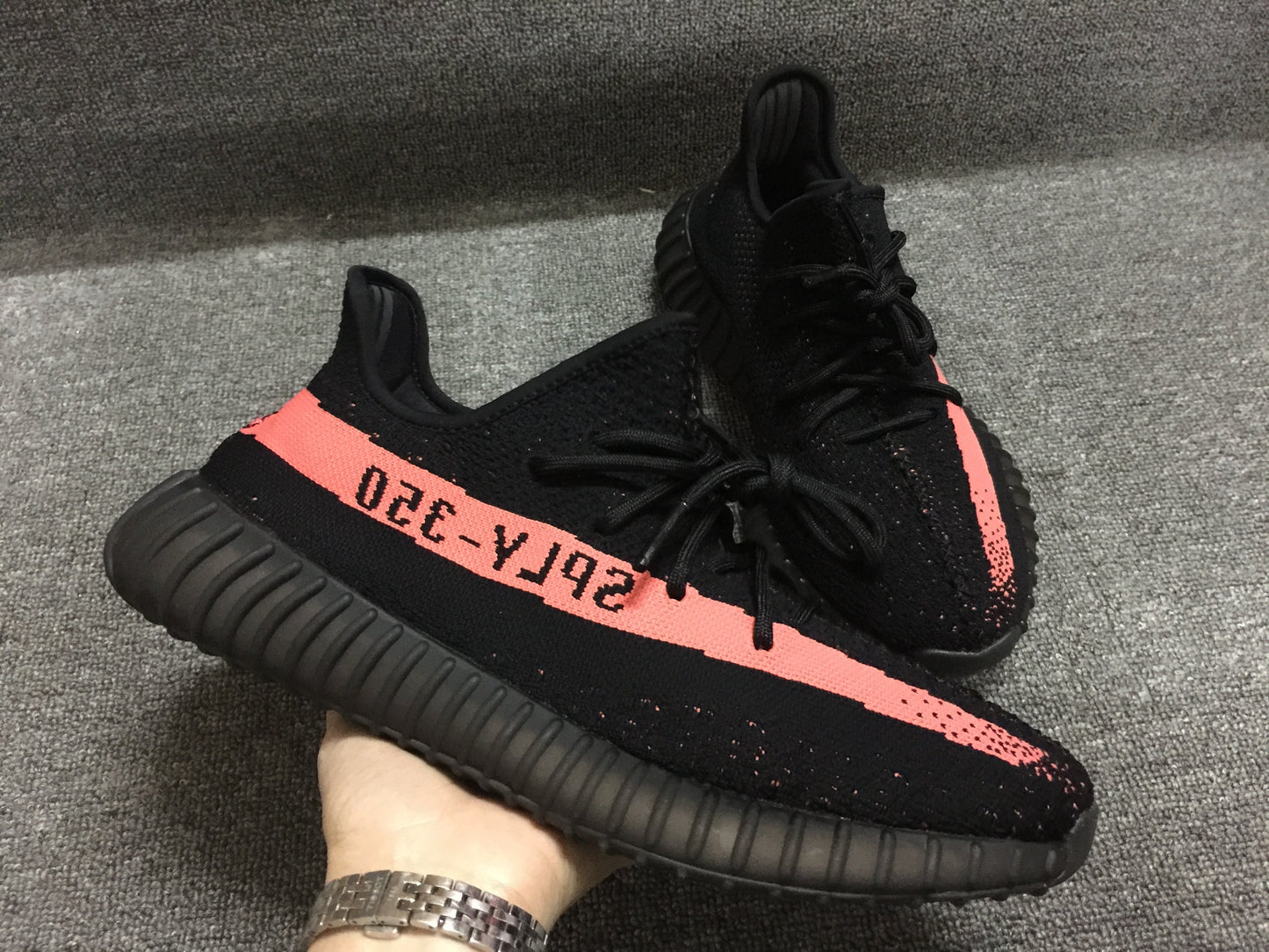 Yeezy 350 Core Black Red