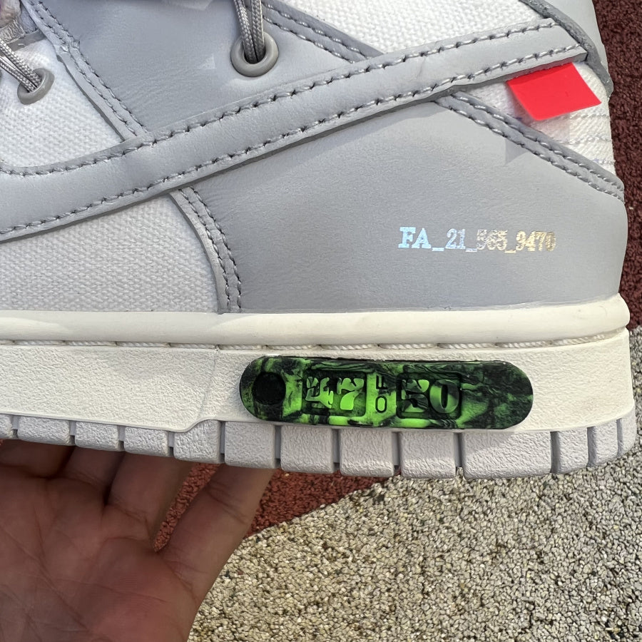 Off white dunk low lot 47
