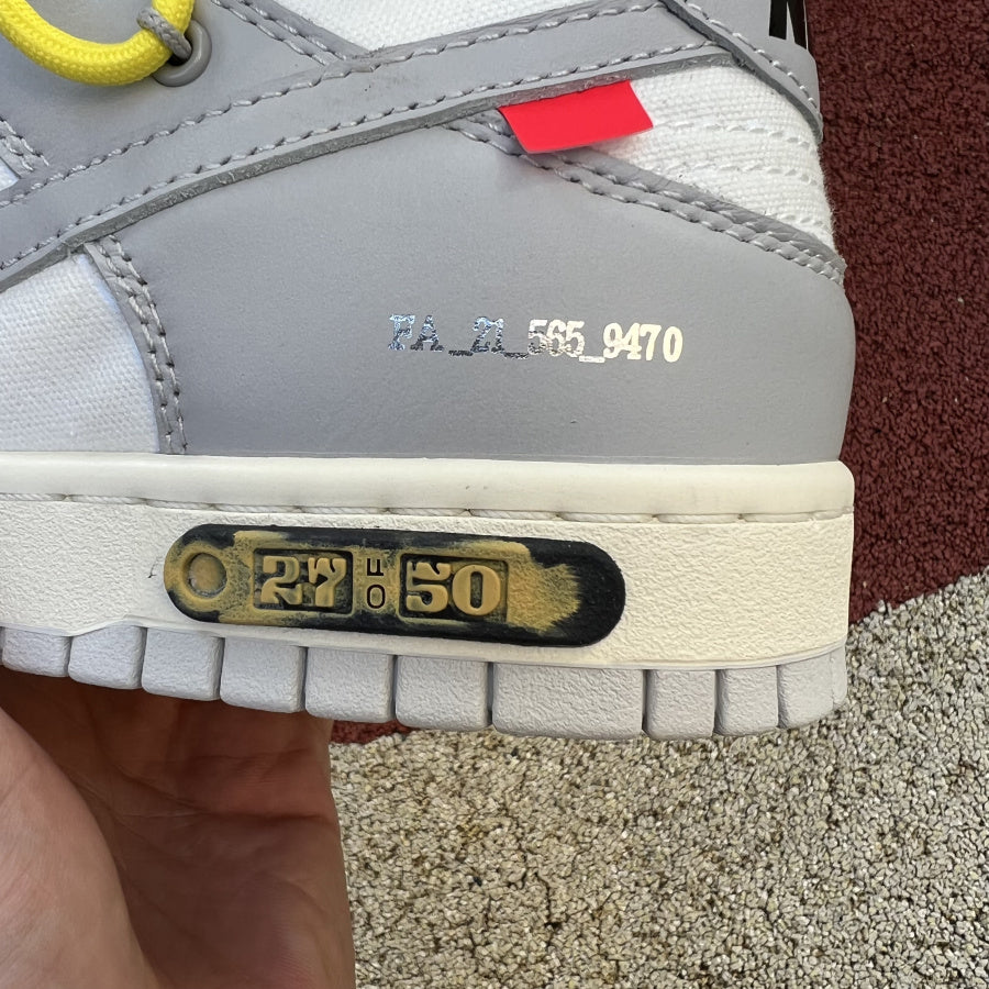 Off white dunk low lot 27