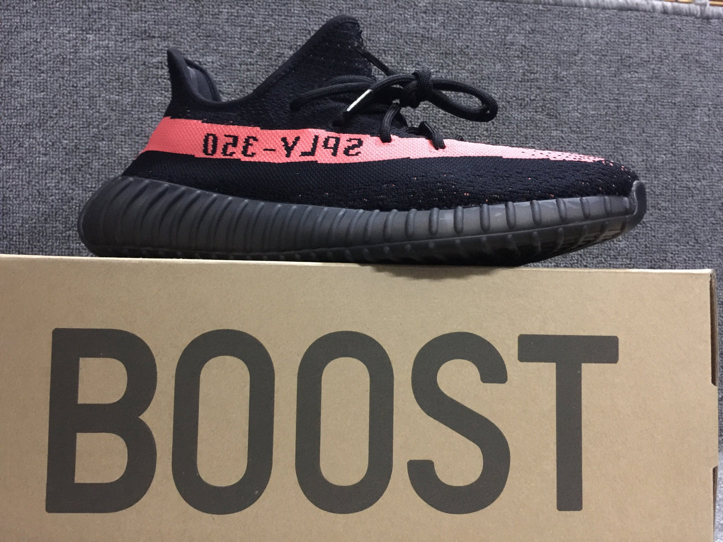 Yeezy 350 Core Black Red