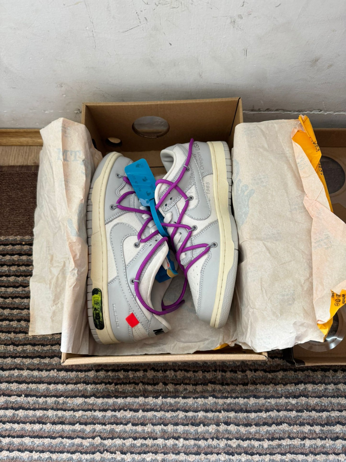 Off White dunk Lot 47 Broj 39(Odmah dostupno)