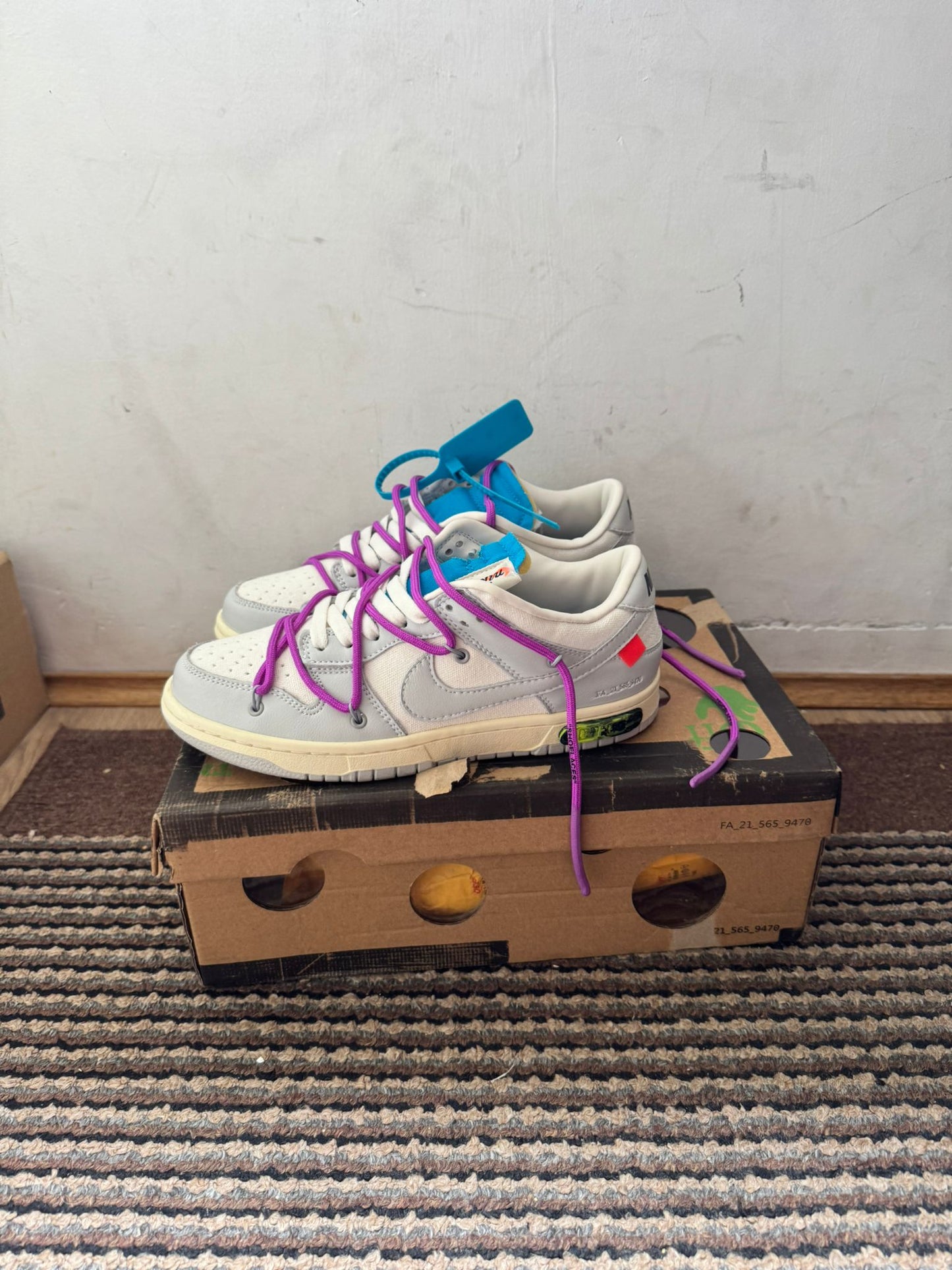 Off White dunk Lot 47 Broj 39(Odmah dostupno)