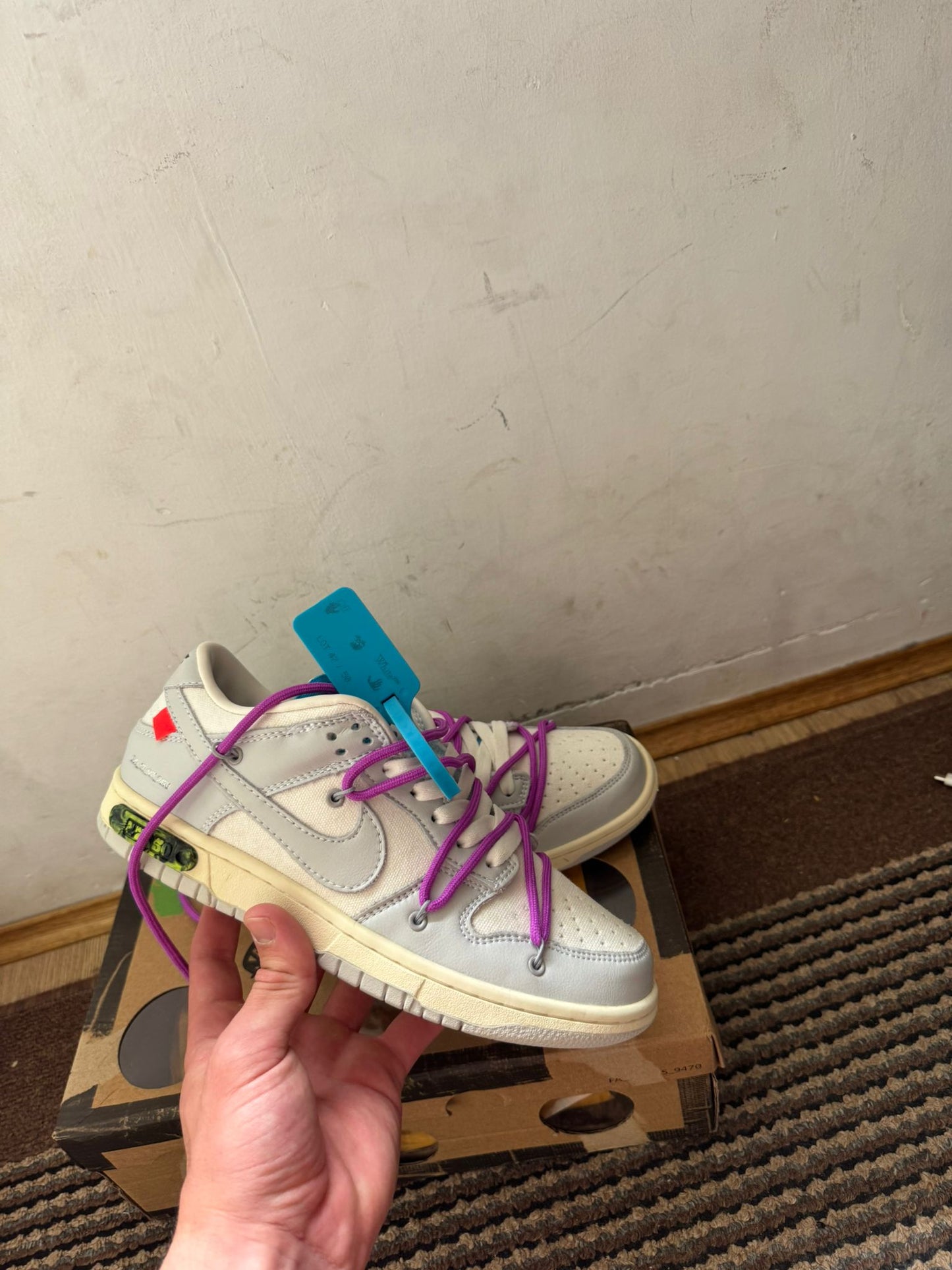 Off White dunk Lot 47 Broj 39(Odmah dostupno)