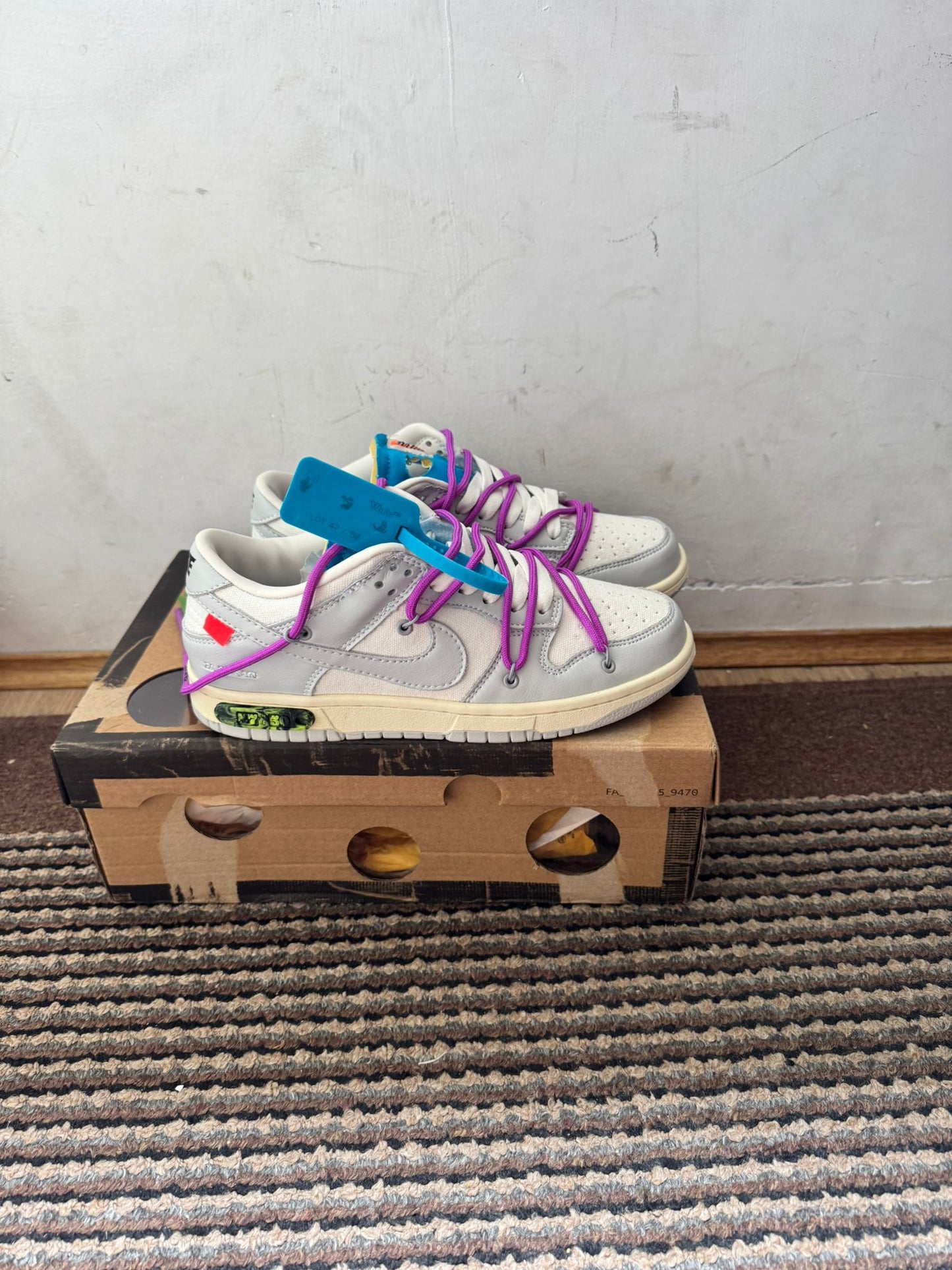 Off White dunk Lot 47 Broj 39(Odmah dostupno)