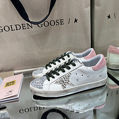 Golden Goose White and Pink