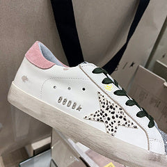 Golden Goose White and Pink